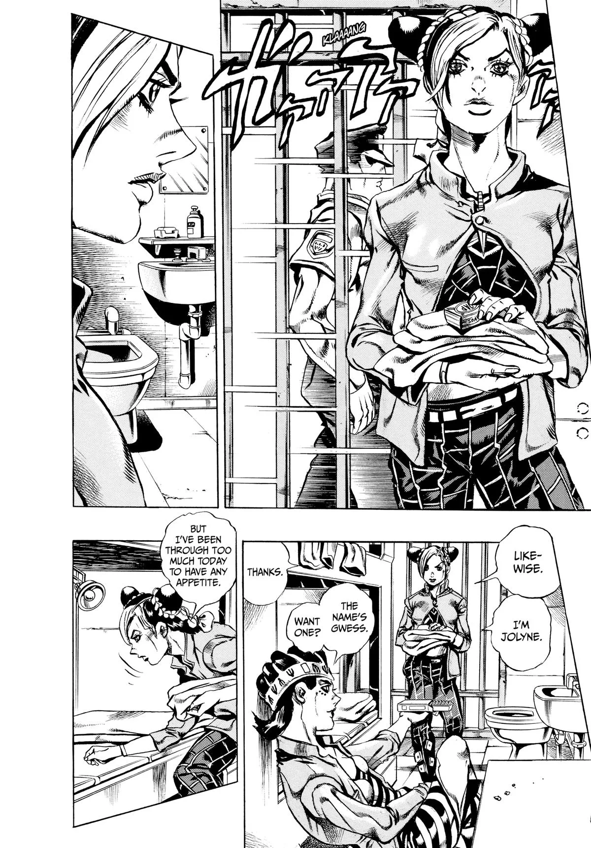 JoJo's Bizarre Adventure - Part 6 - Stone Ocean — Chapter 4 — Page 13