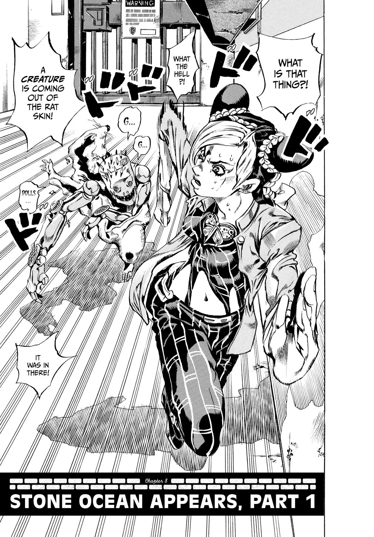 JoJo's Bizarre Adventure - Part 6 - Stone Ocean β Chapter 8 β Page 1