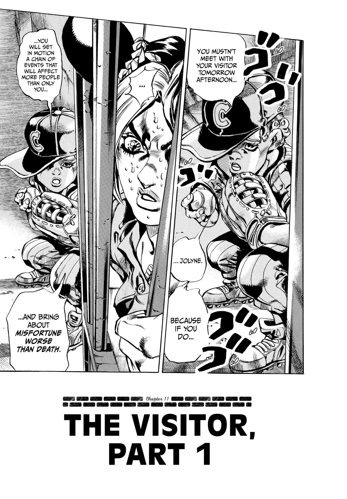 JoJo's Bizarre Adventure - Part 6 - Stone Ocean β Chapter 11 β Page 1