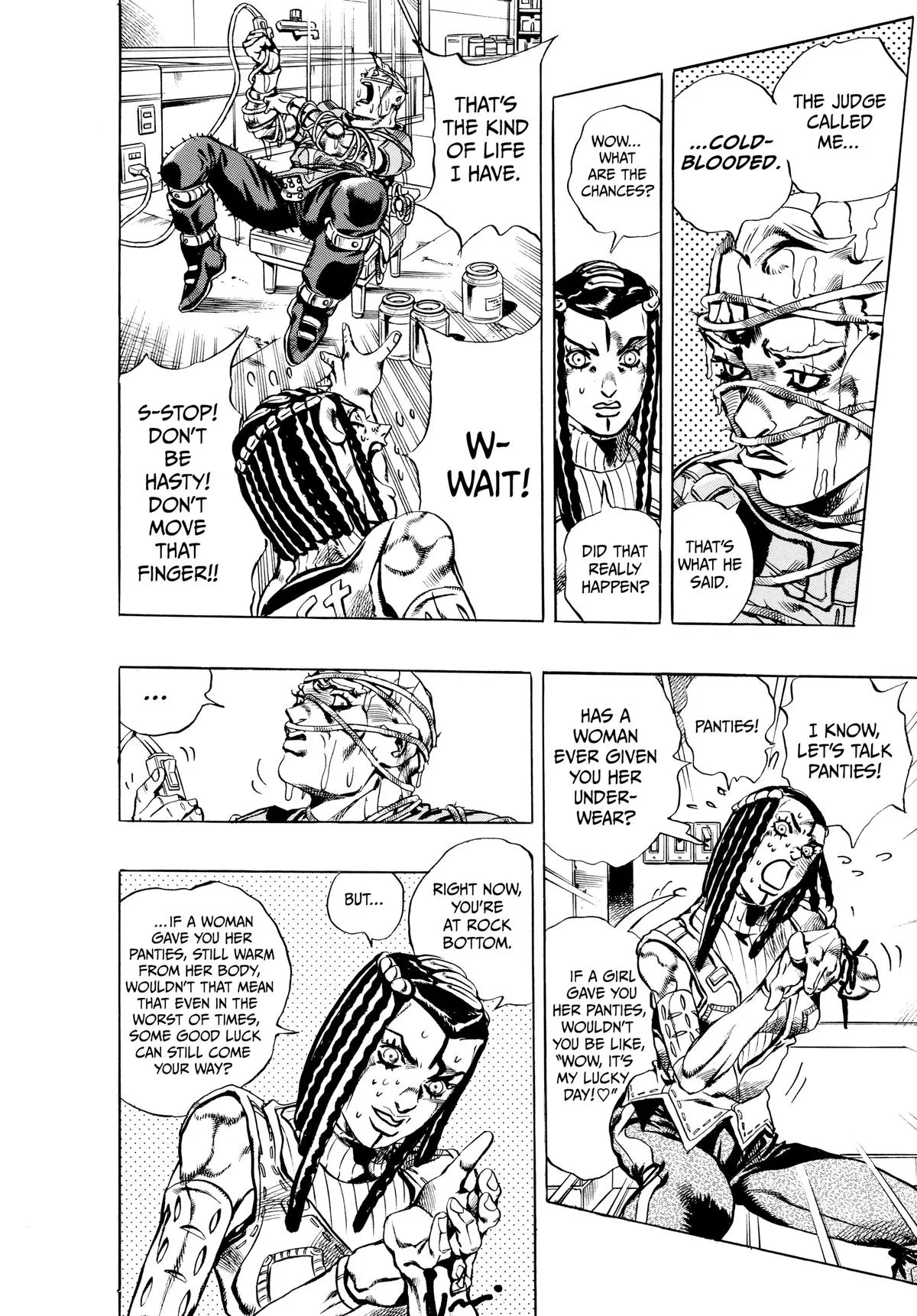 JoJo's Bizarre Adventure - Part 6 - Stone Ocean β Chapter 25 β Page 8