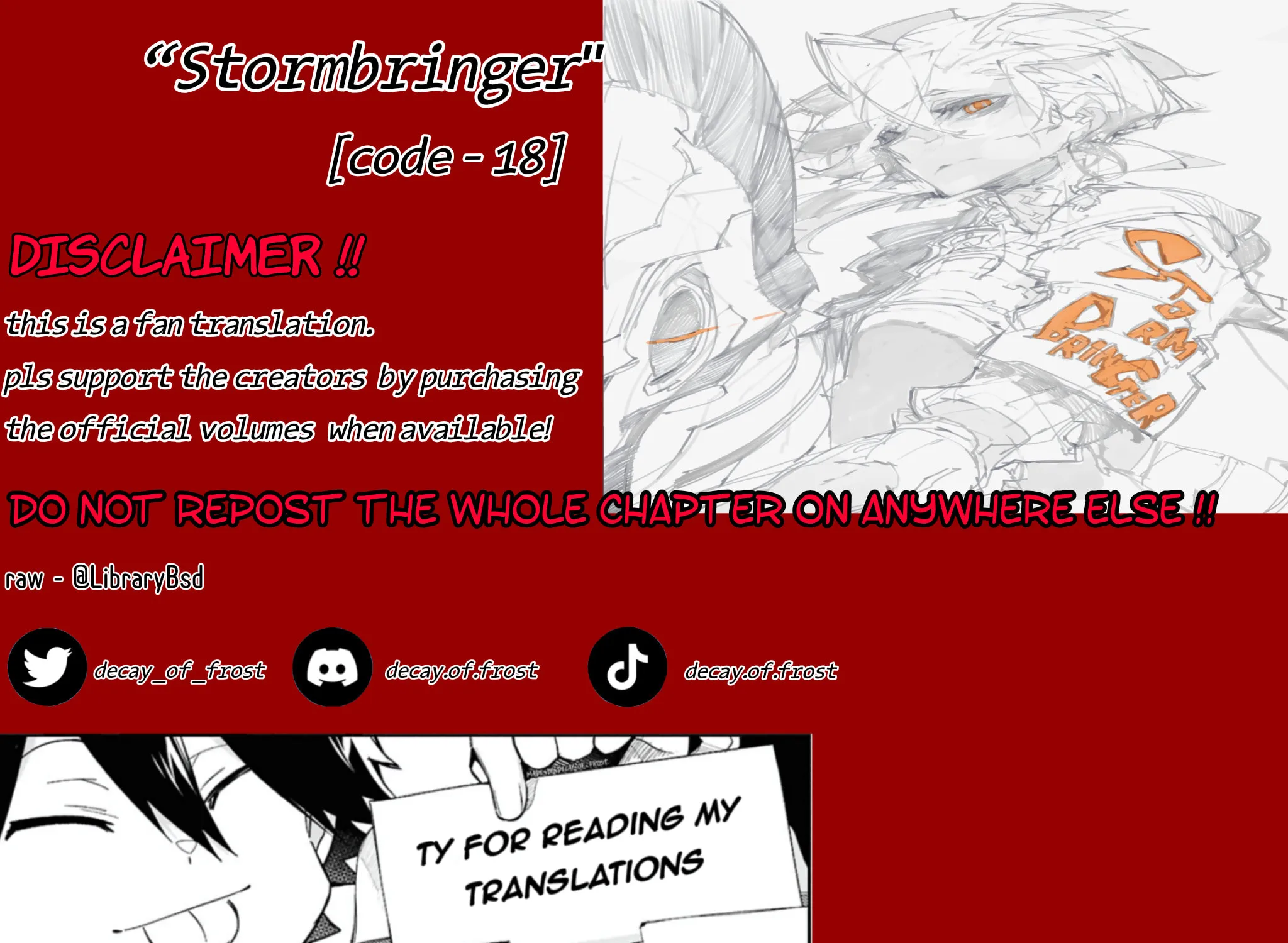 Bungou Stray Dogs: Storm Bringer β Chapter 18 β Page 1