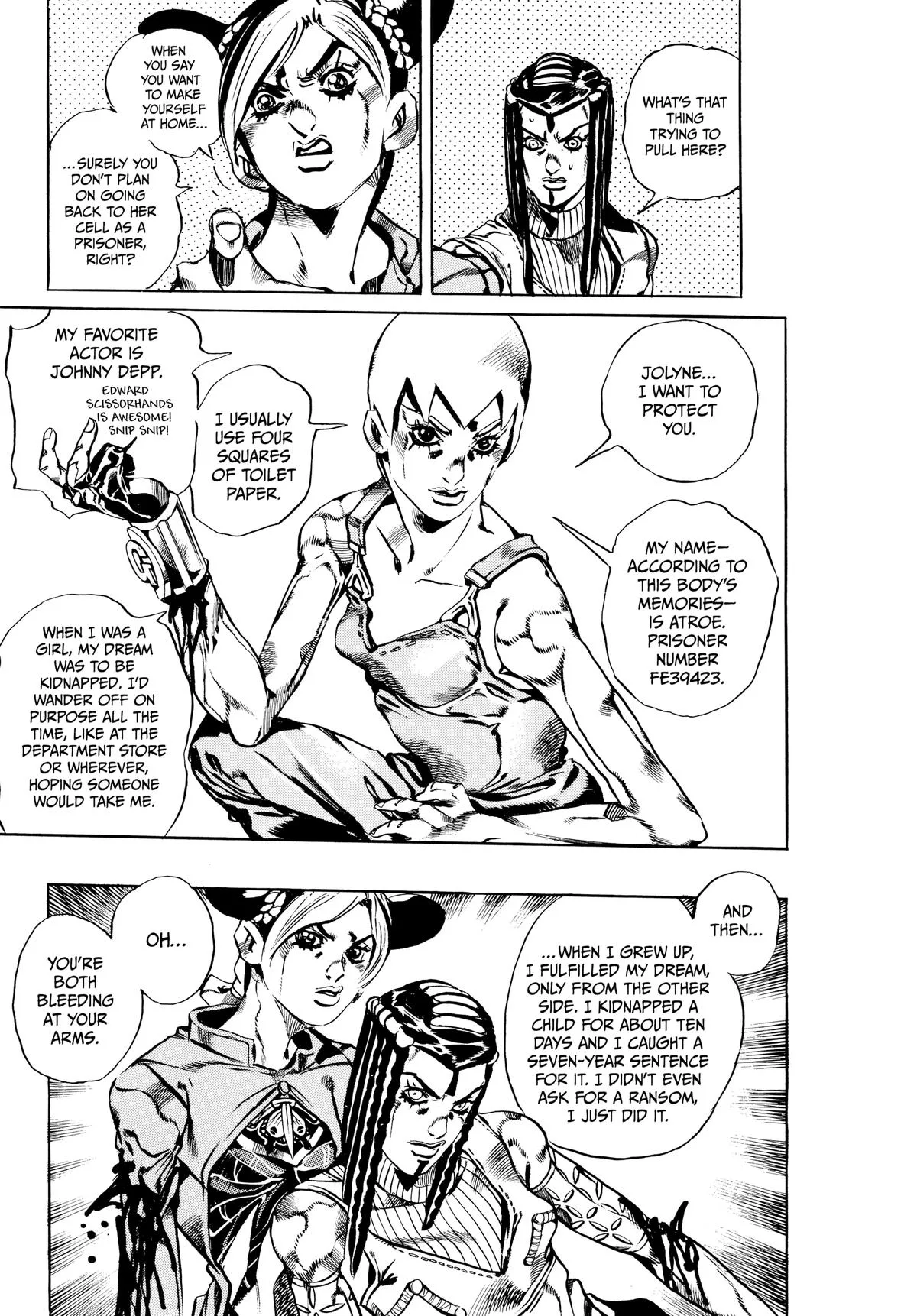 JoJo's Bizarre Adventure - Part 6 - Stone Ocean β Chapter 33 β Page 6