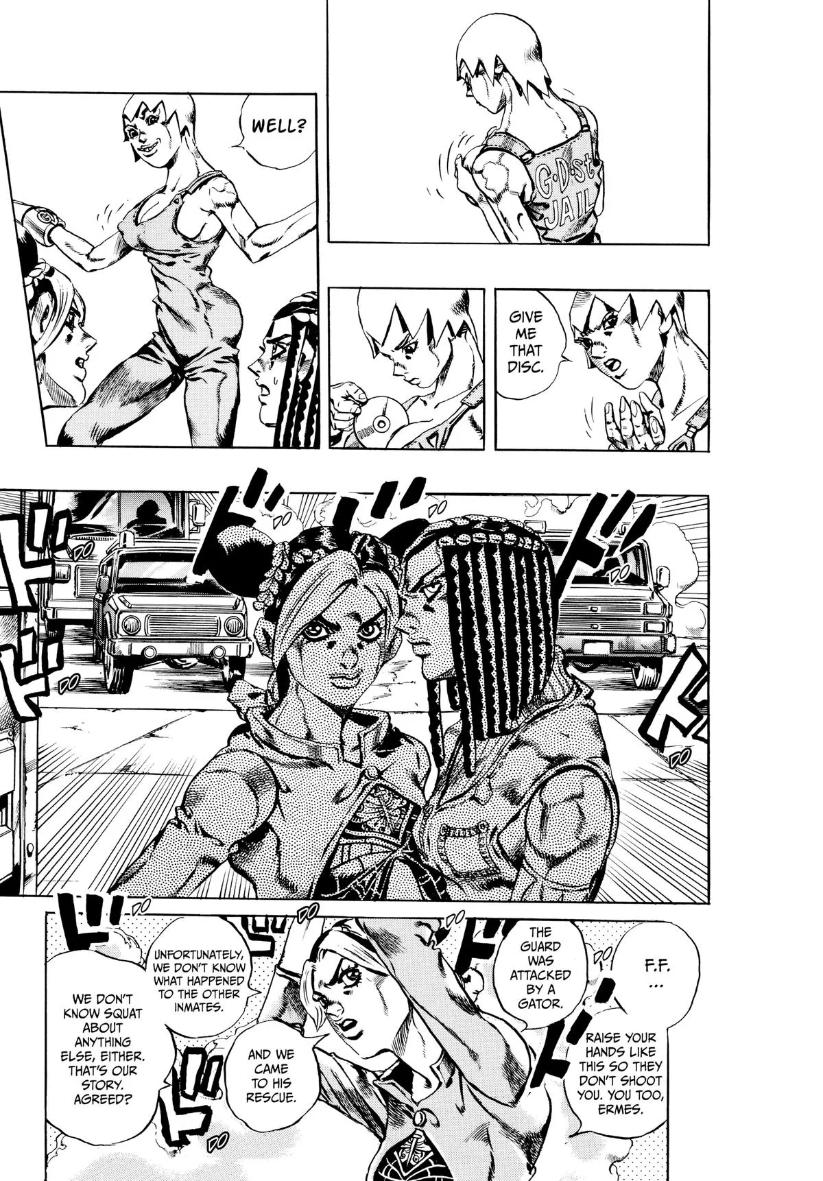 JoJo's Bizarre Adventure - Part 6 - Stone Ocean β Chapter 33 β Page 12
