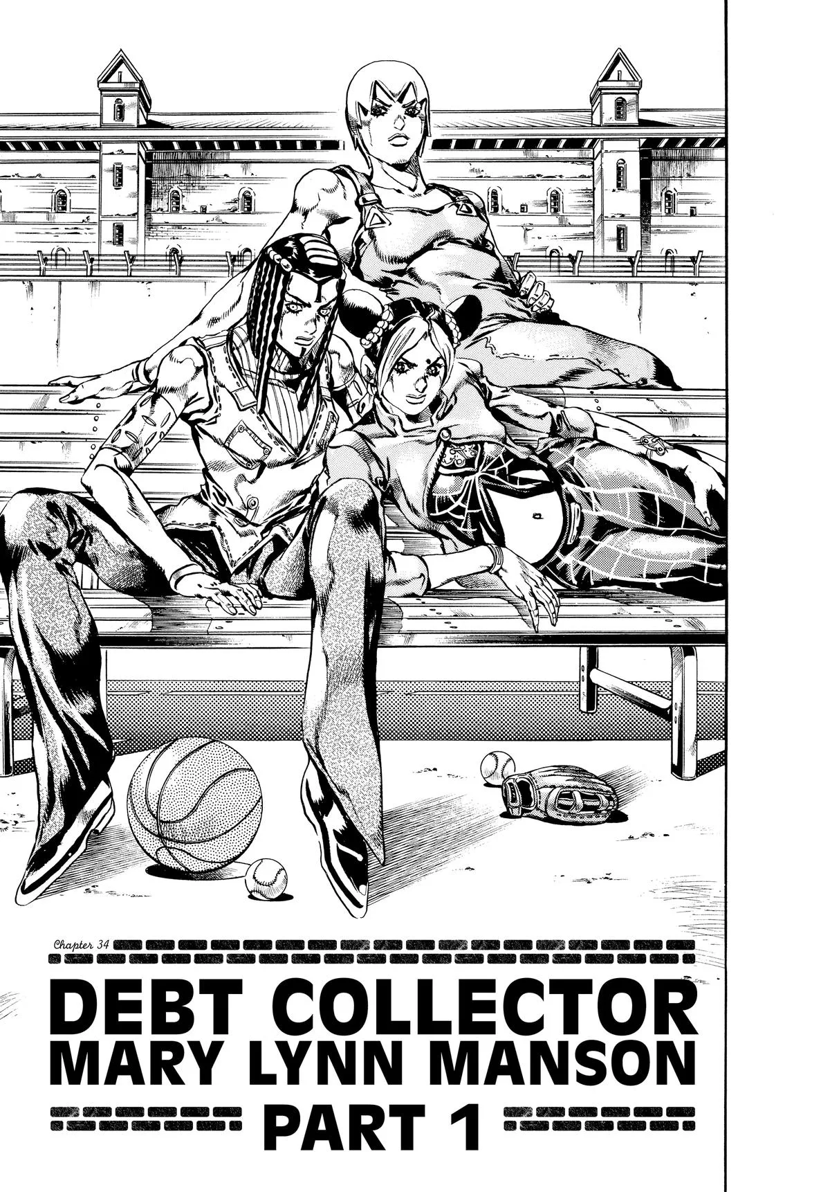 JoJo's Bizarre Adventure - Part 6 - Stone Ocean β Chapter 34 β Page 1