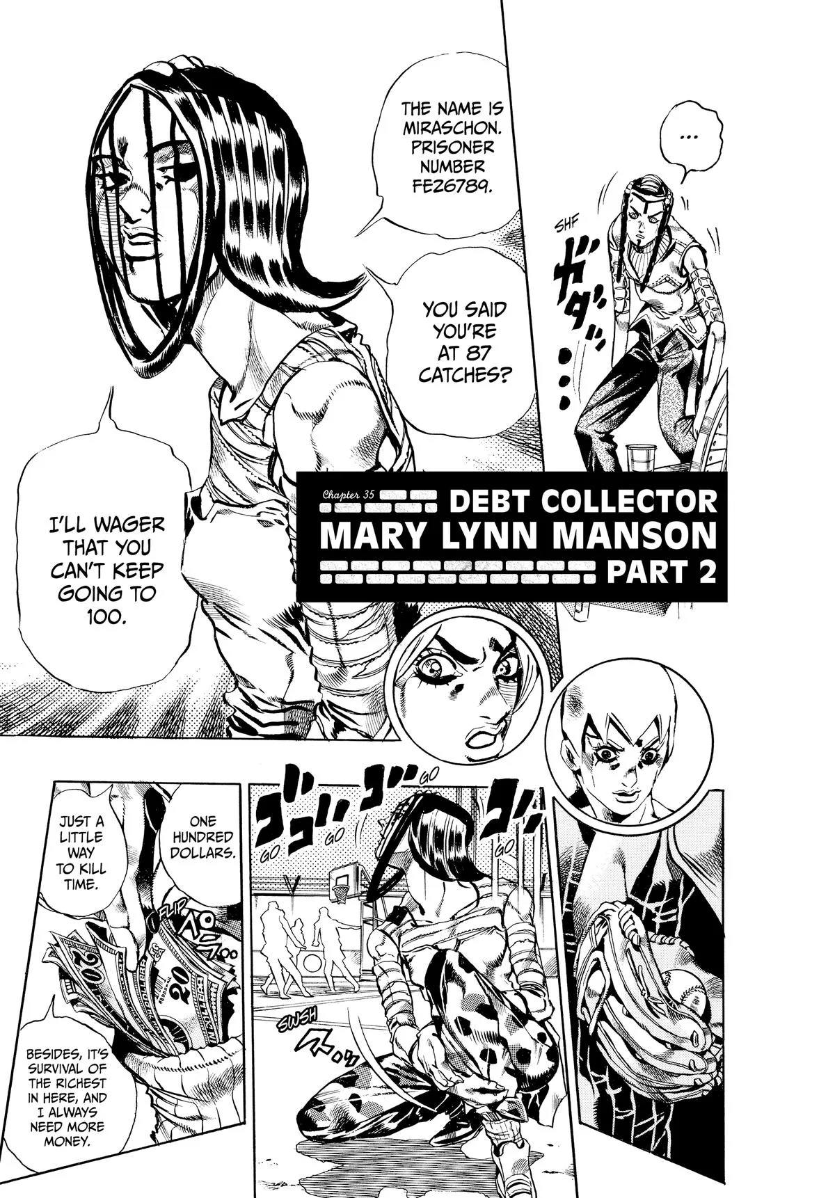 JoJo's Bizarre Adventure - Part 6 - Stone Ocean β Chapter 35 β Page 1