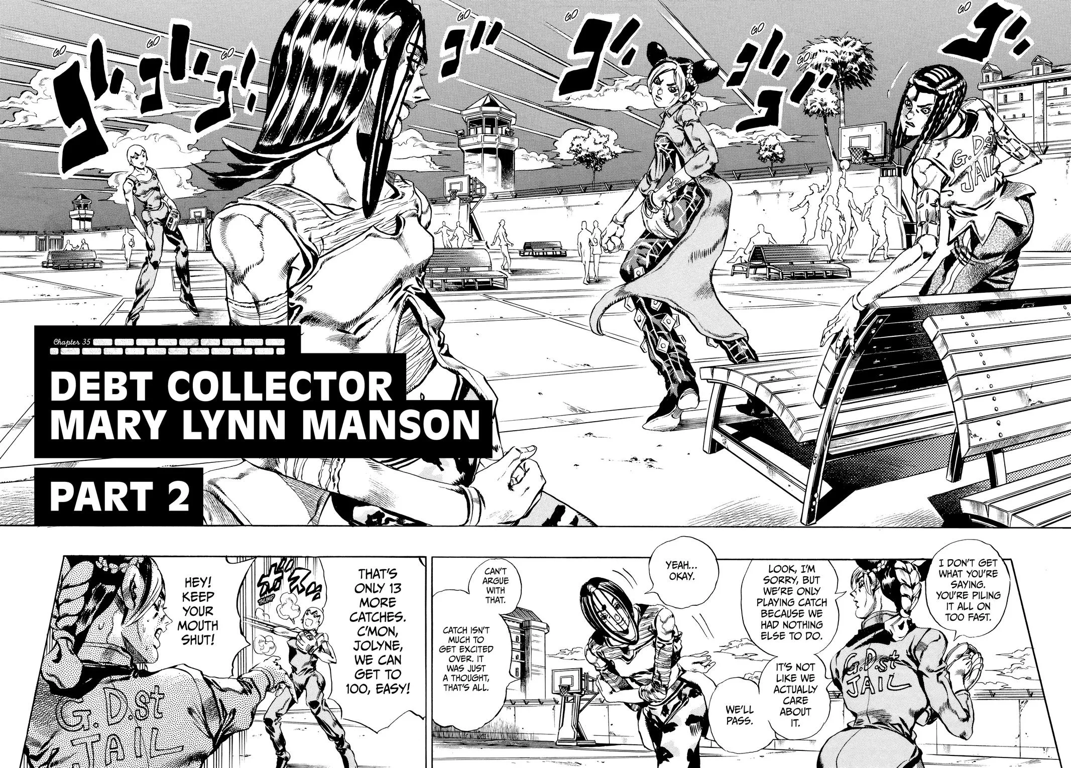 JoJo's Bizarre Adventure - Part 6 - Stone Ocean β Chapter 35 β Page 2