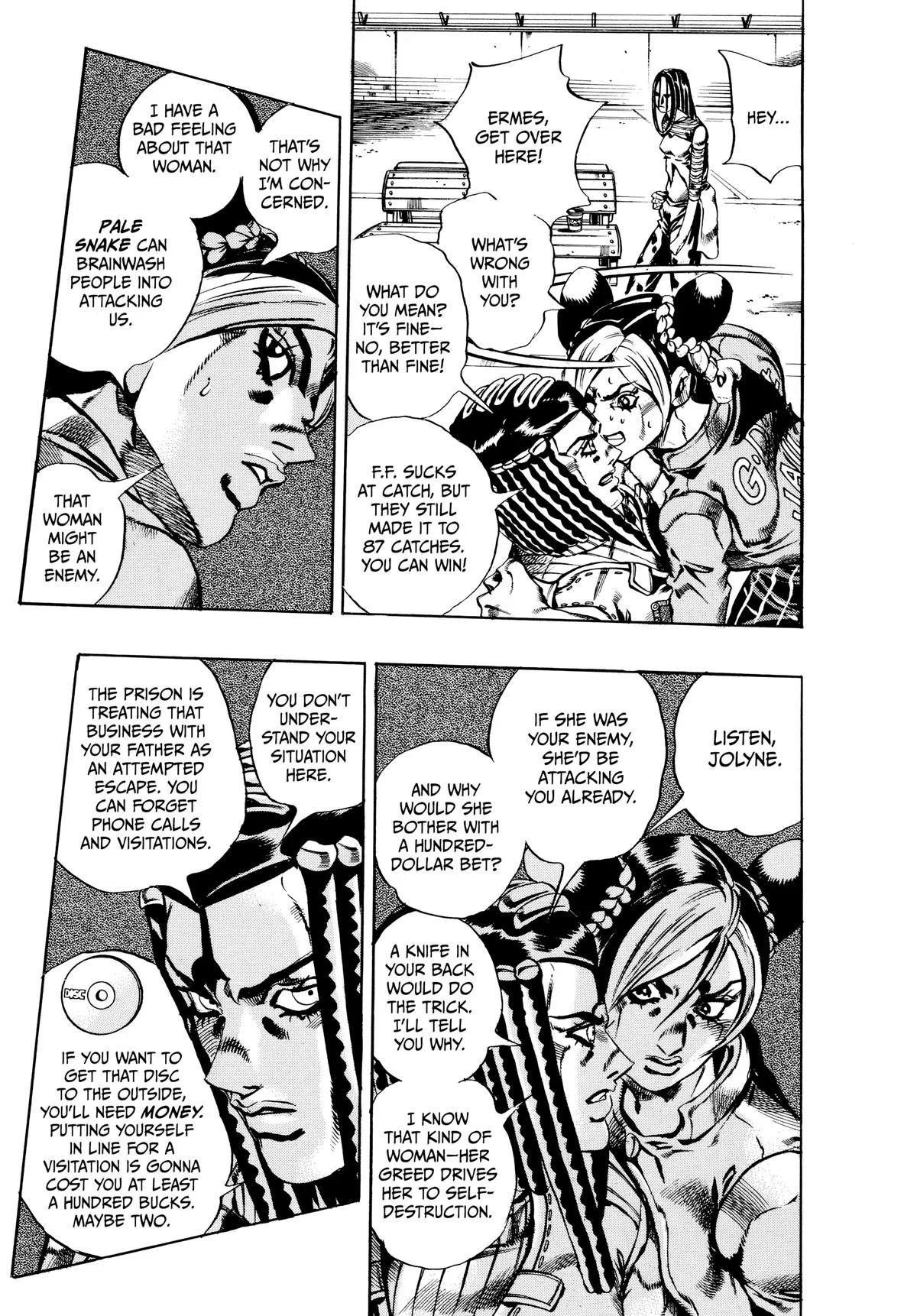 JoJo's Bizarre Adventure - Part 6 - Stone Ocean β Chapter 35 β Page 4