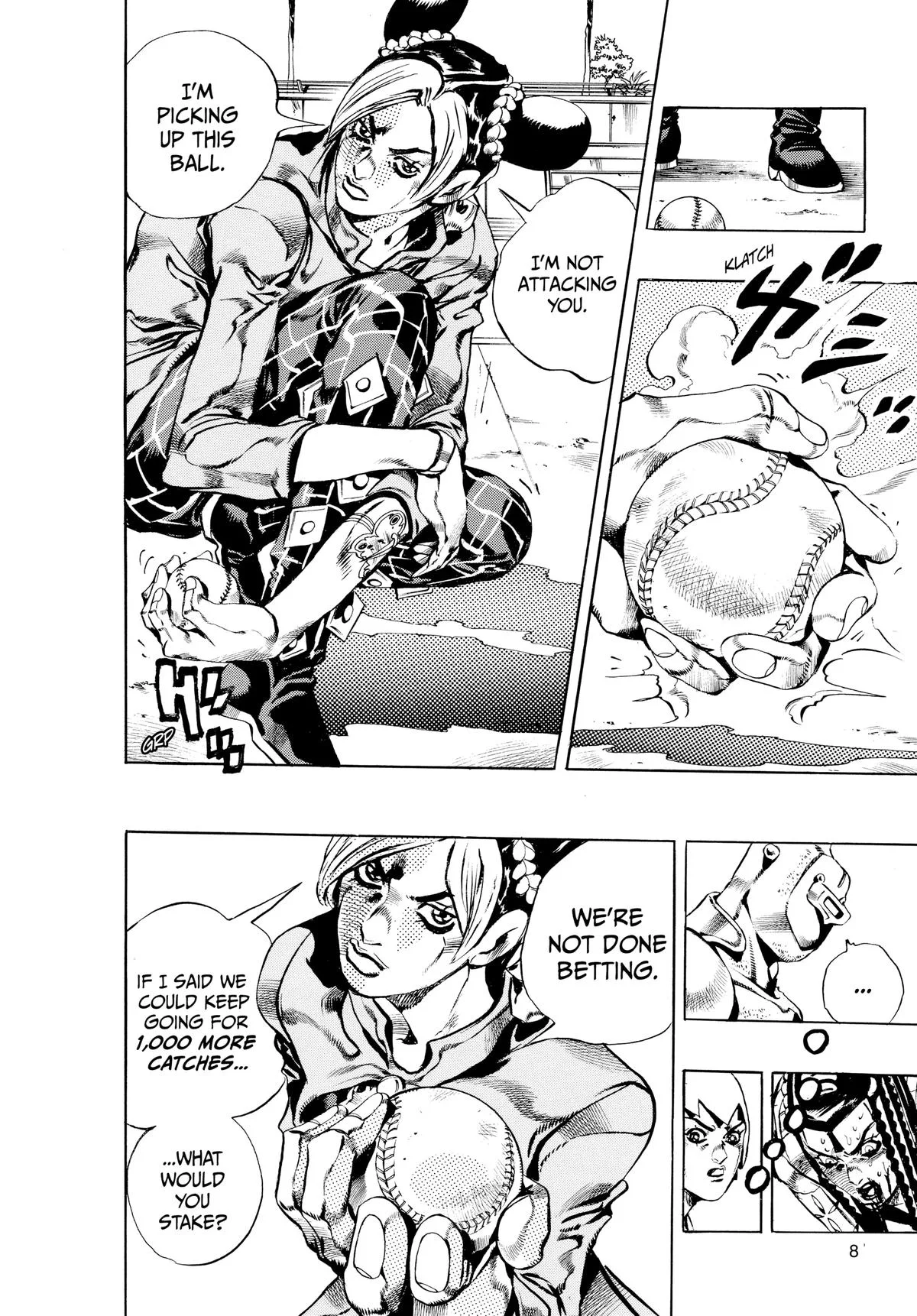 JoJo's Bizarre Adventure - Part 6 - Stone Ocean β Chapter 37 β Page 8