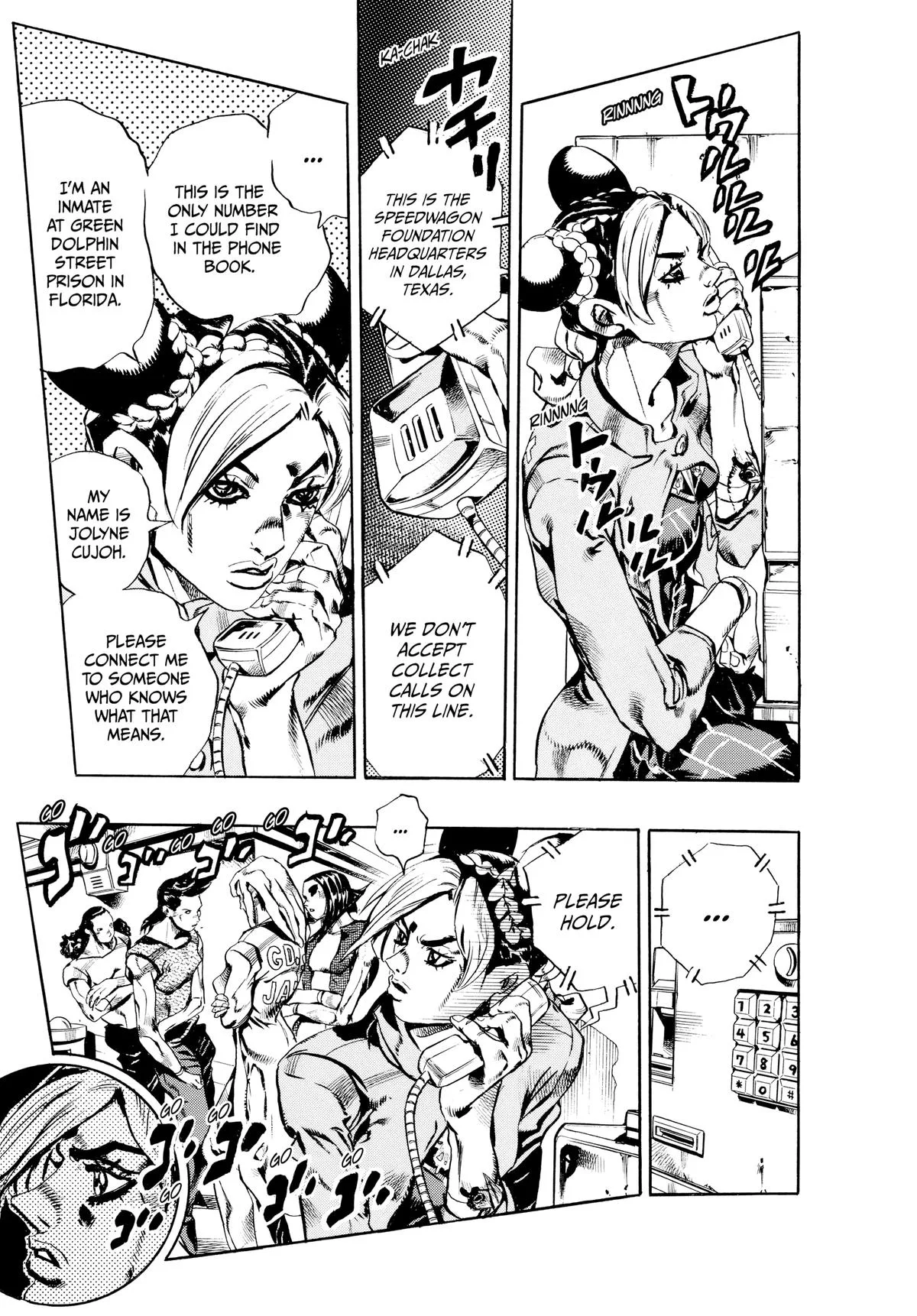 JoJo's Bizarre Adventure - Part 6 - Stone Ocean β Chapter 40 β Page 3