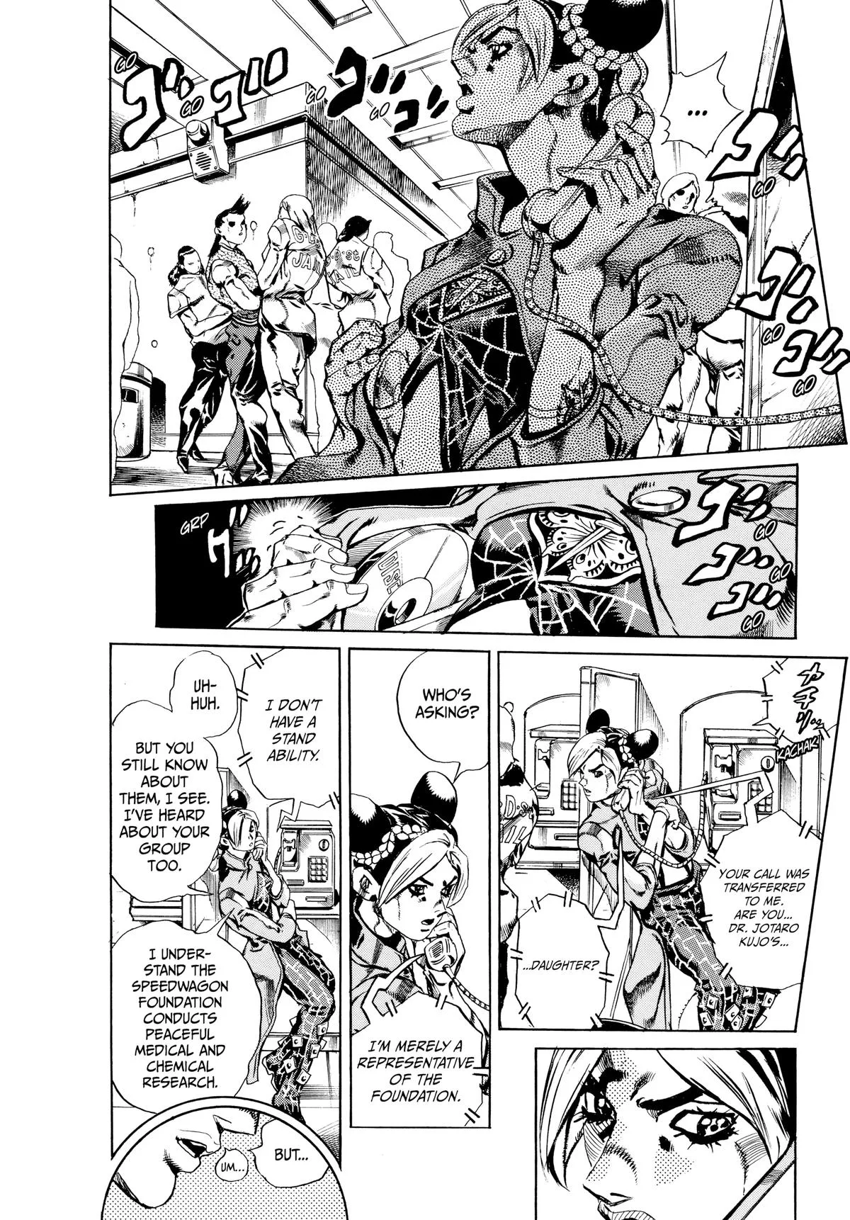 JoJo's Bizarre Adventure - Part 6 - Stone Ocean β Chapter 40 β Page 4