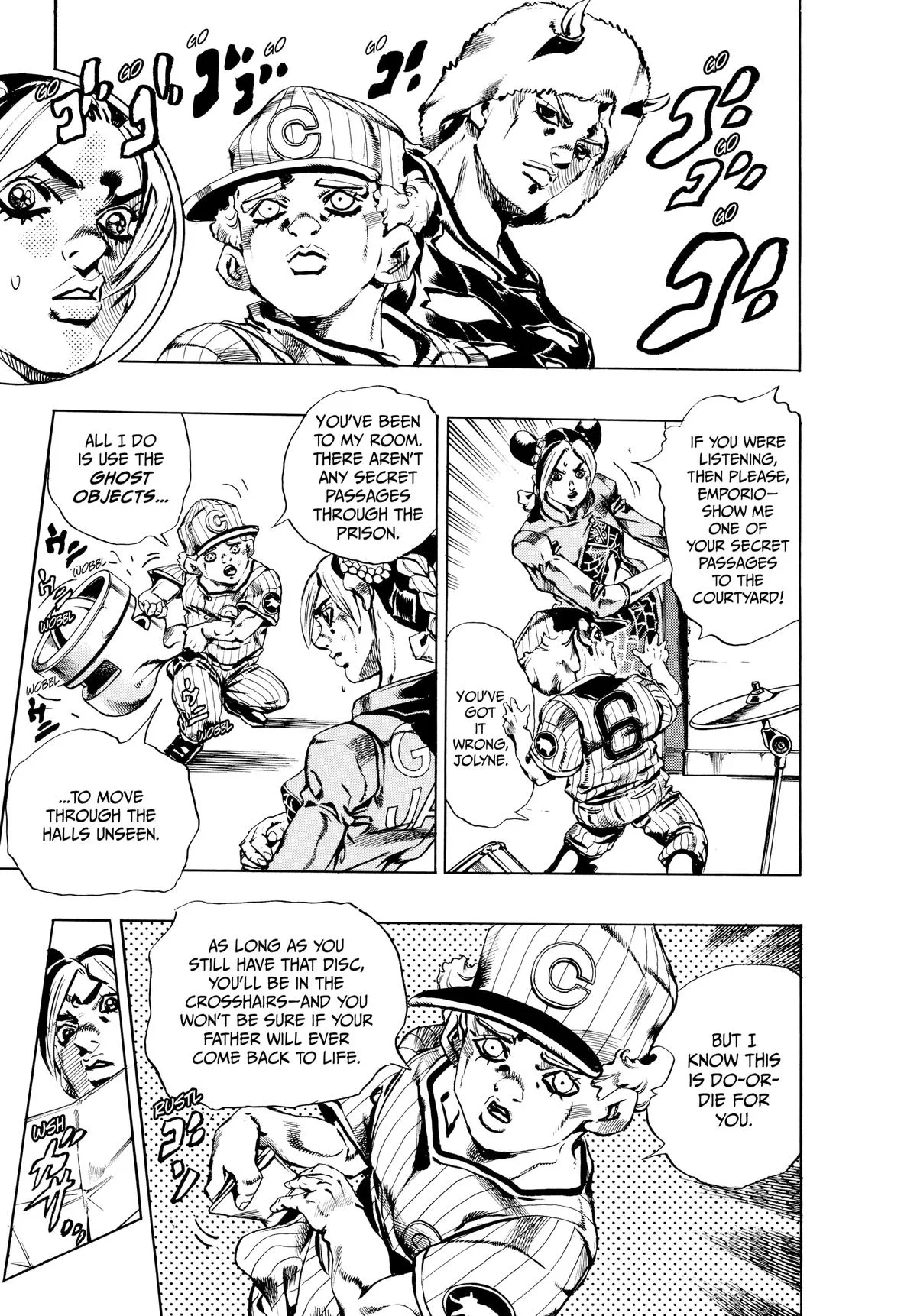 JoJo's Bizarre Adventure - Part 6 - Stone Ocean β Chapter 40 β Page 11