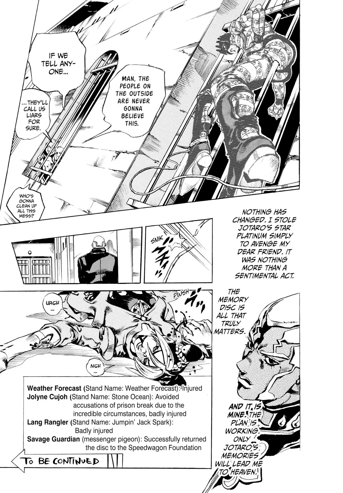 JoJo's Bizarre Adventure - Part 6 - Stone Ocean — Chapter 50 — Page 17