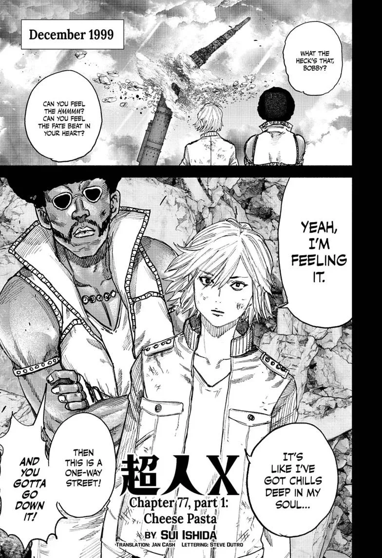 Choujin X — Chapter 77.1 — Page 1