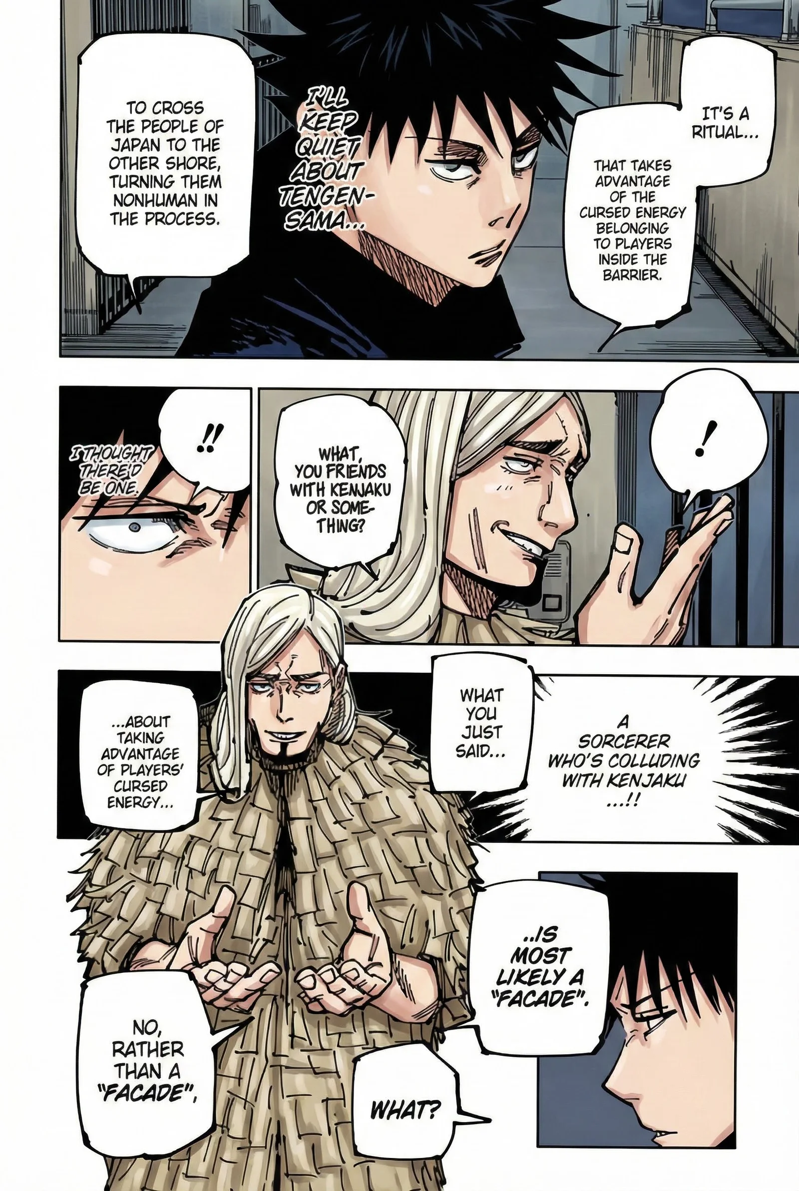 Jujutsu Kaisen Colored Manga JJK — Chapter 167 — Page 6