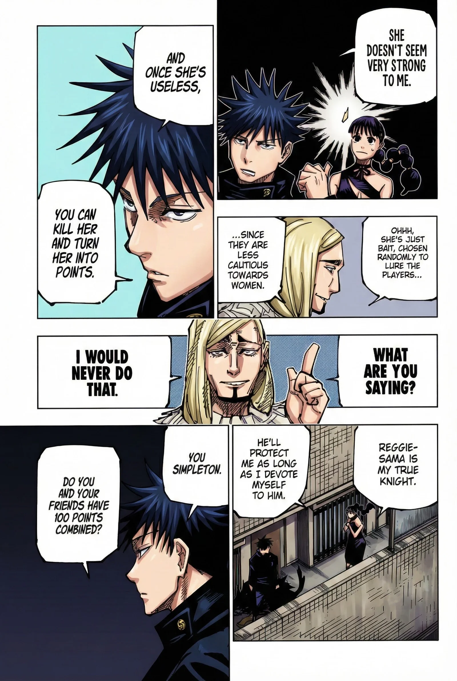Jujutsu Kaisen Colored Manga JJK — Chapter 167 — Page 11