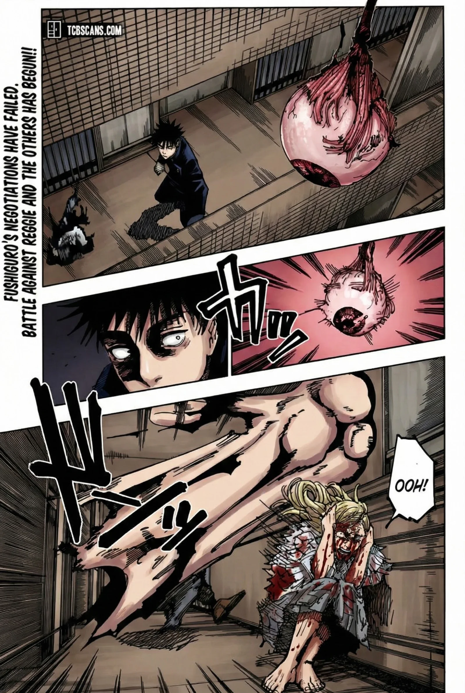 Jujutsu Kaisen Colored Manga JJK — Chapter 168 — Page 1