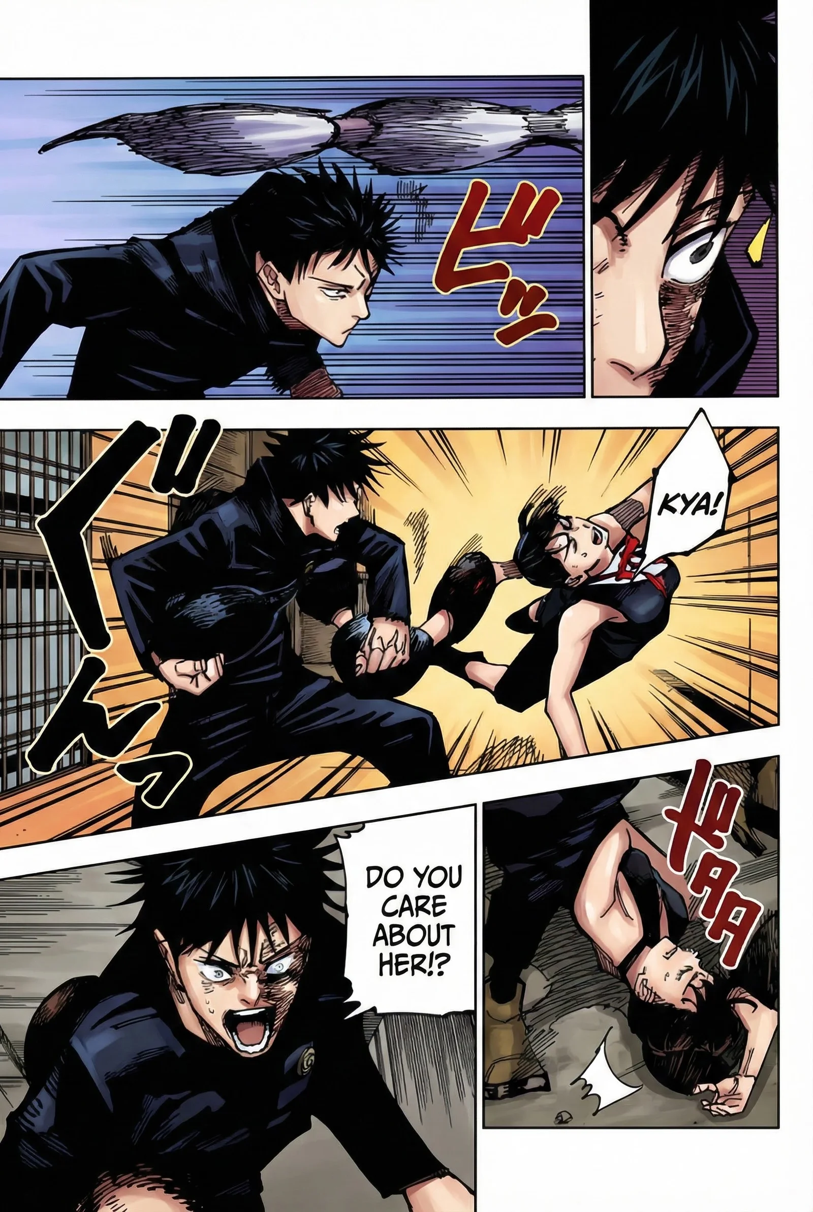 Jujutsu Kaisen Colored Manga JJK — Chapter 168 — Page 2