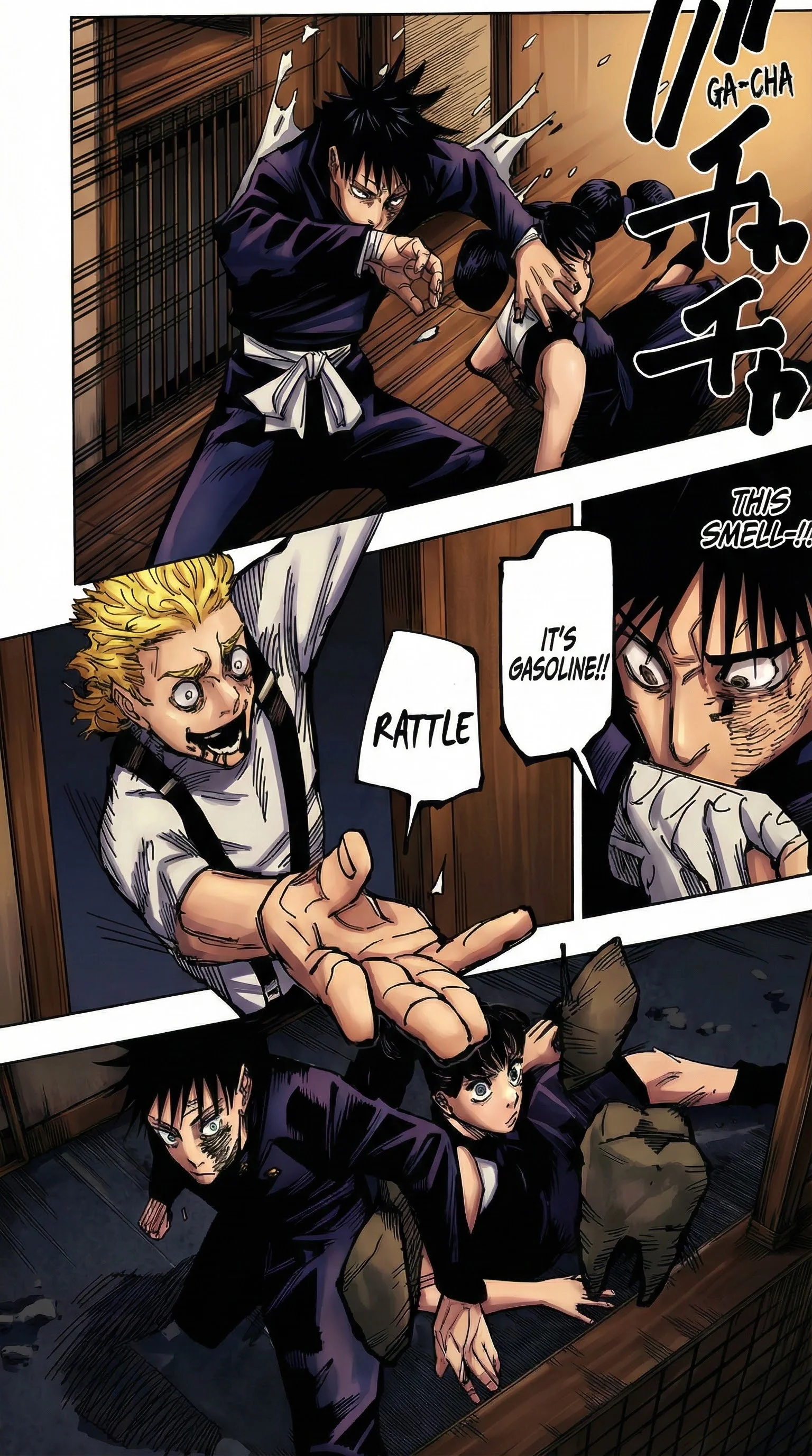 Jujutsu Kaisen Colored Manga JJK — Chapter 168 — Page 4