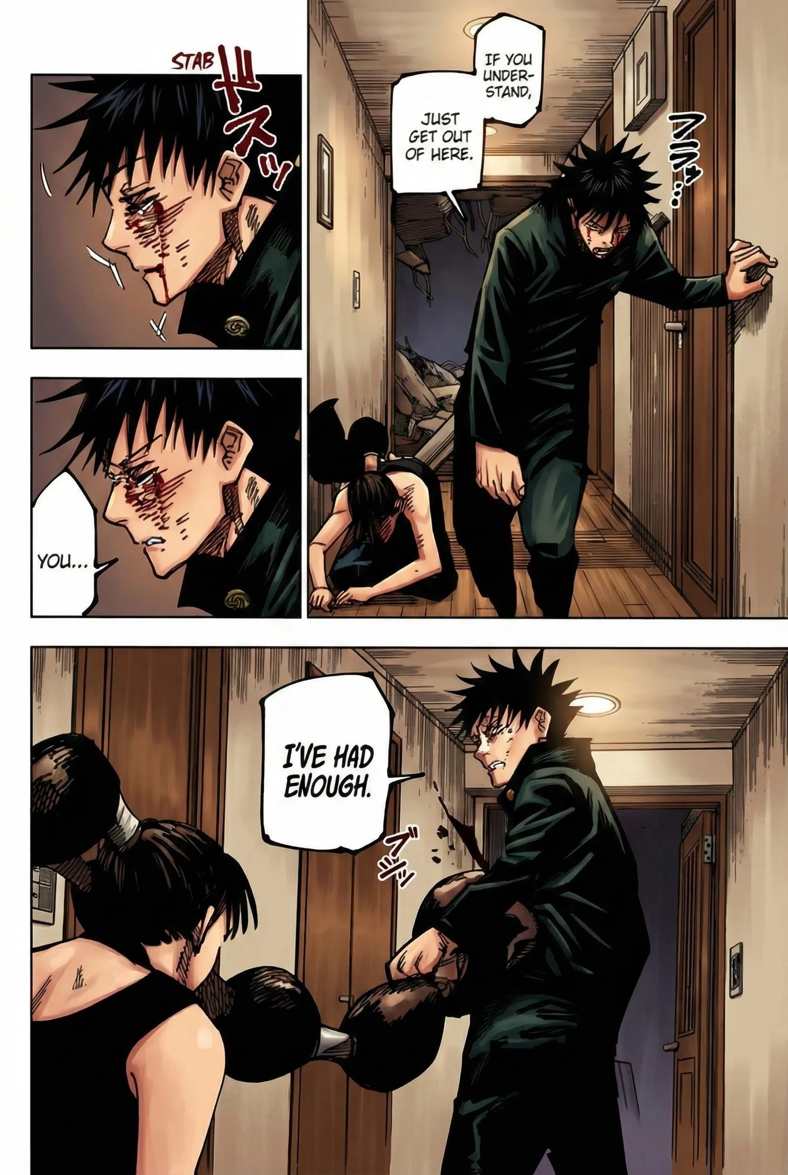 Jujutsu Kaisen Colored Manga JJK — Chapter 168 — Page 6