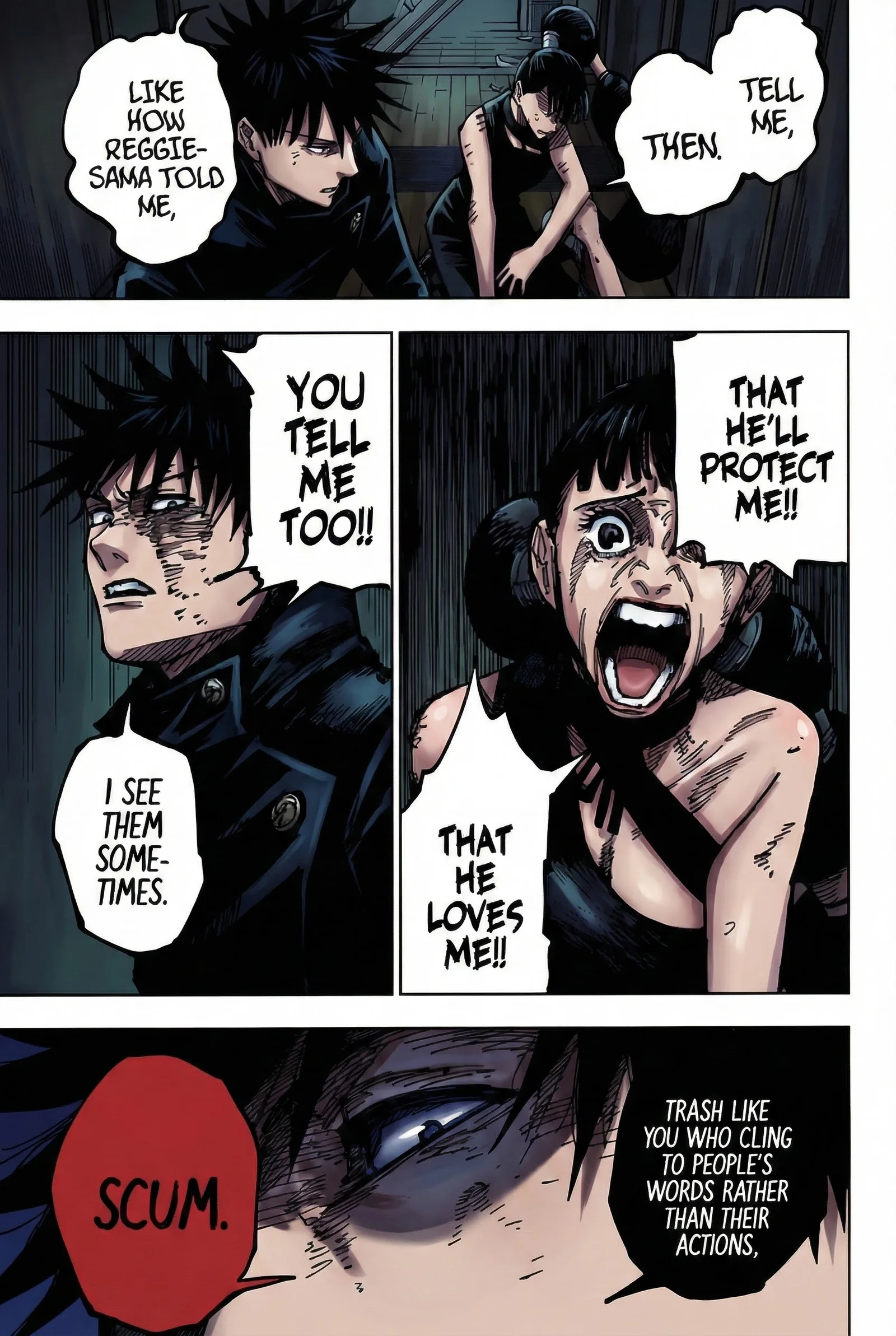 Jujutsu Kaisen Colored Manga JJK — Chapter 168 — Page 7
