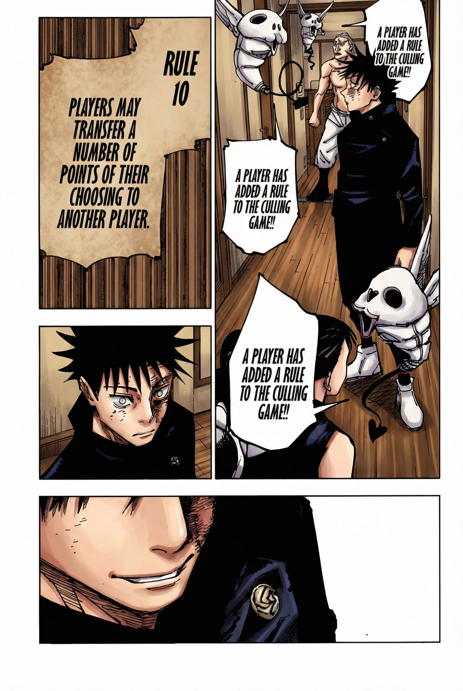 Jujutsu Kaisen Colored Manga JJK — Chapter 168 — Page 9
