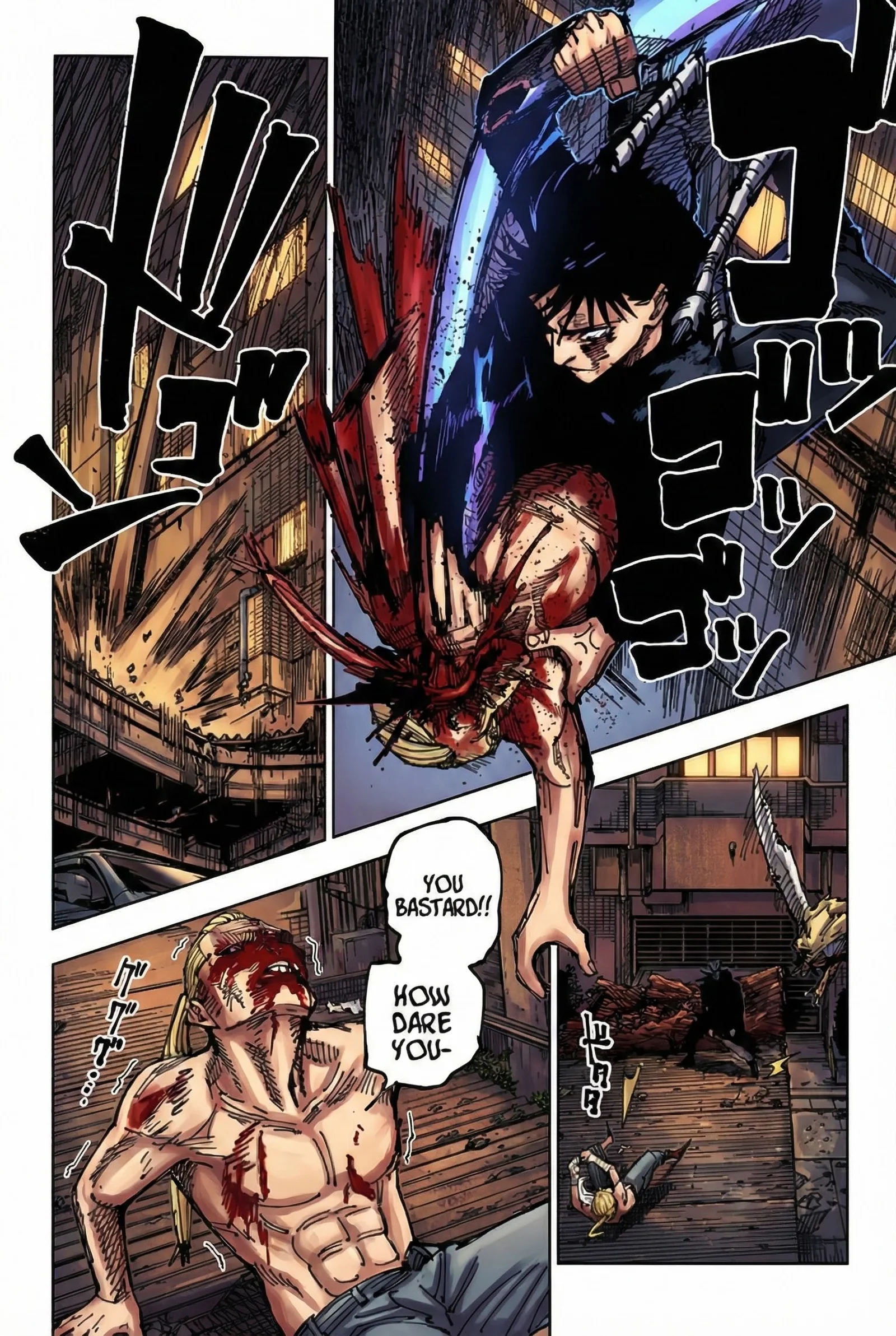 Jujutsu Kaisen Colored Manga JJK — Chapter 168 — Page 12