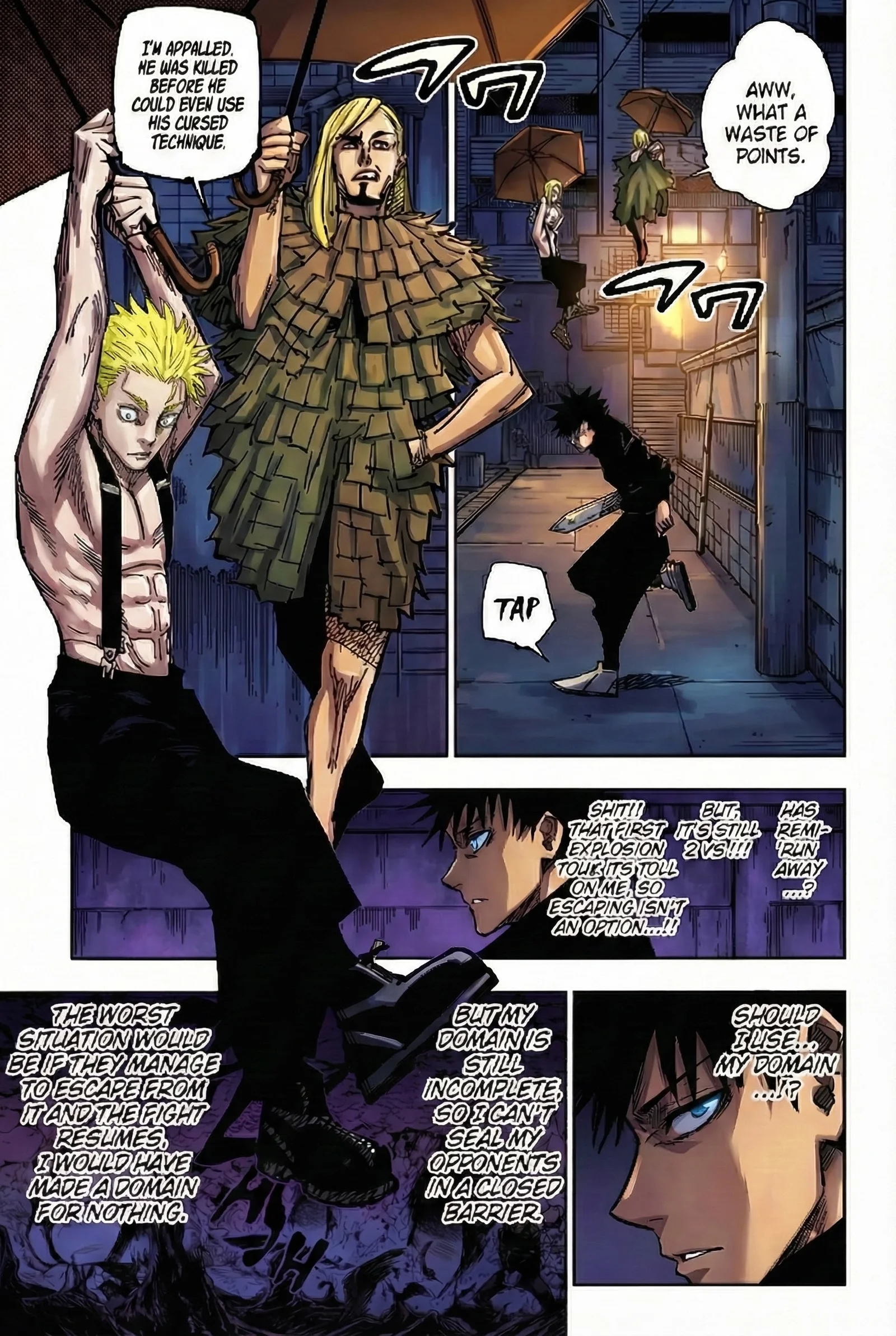 Jujutsu Kaisen Colored Manga JJK — Chapter 168 — Page 15