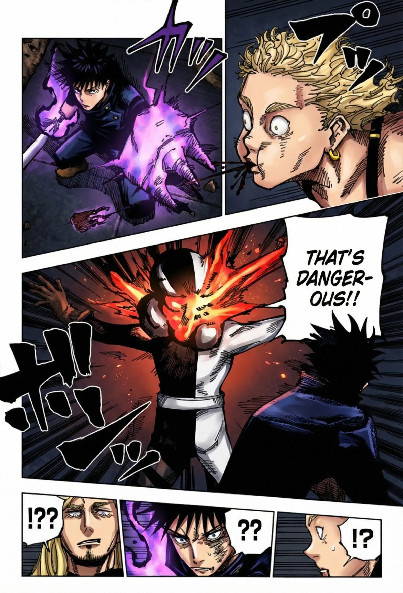 Jujutsu Kaisen Colored Manga JJK — Chapter 168 — Page 16