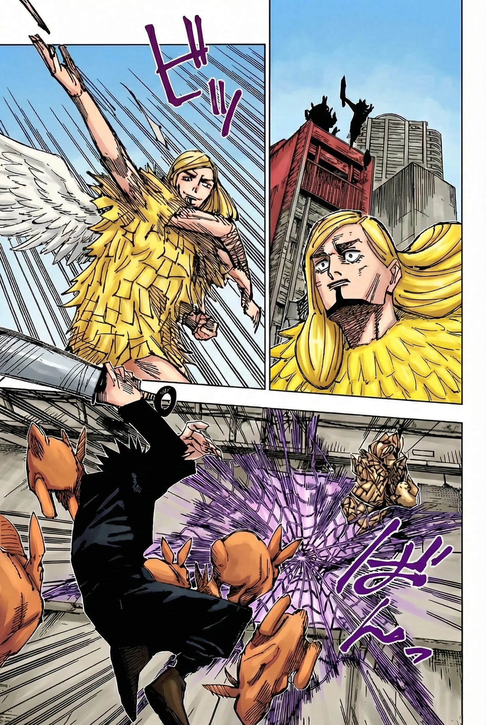 Jujutsu Kaisen Colored Manga JJK — Chapter 170 — Page 3