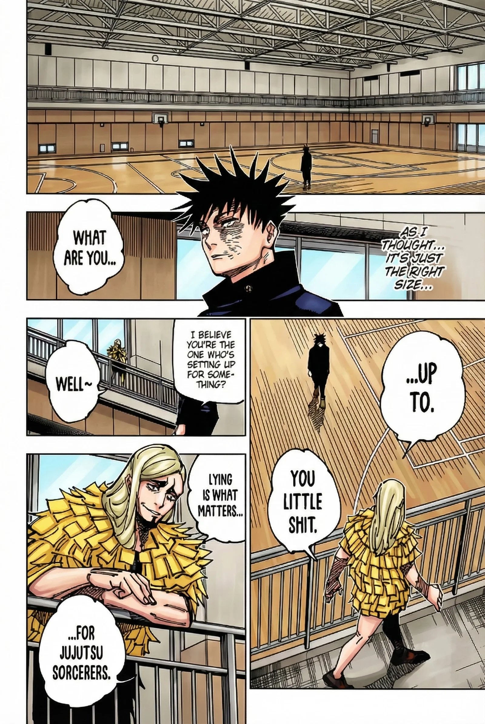 Jujutsu Kaisen Colored Manga JJK — Chapter 170 — Page 12