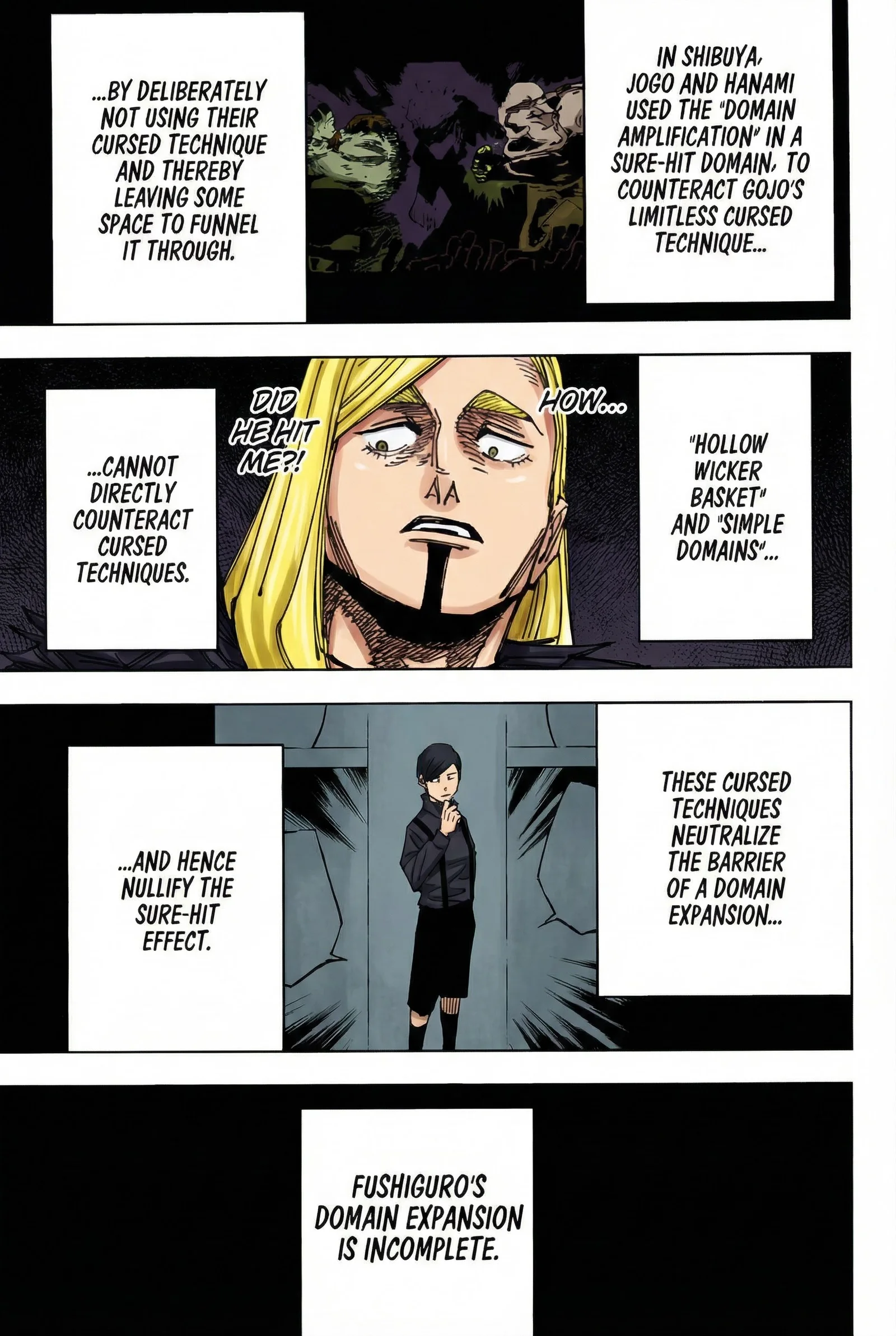 Jujutsu Kaisen Colored Manga JJK — Chapter 171 — Page 5