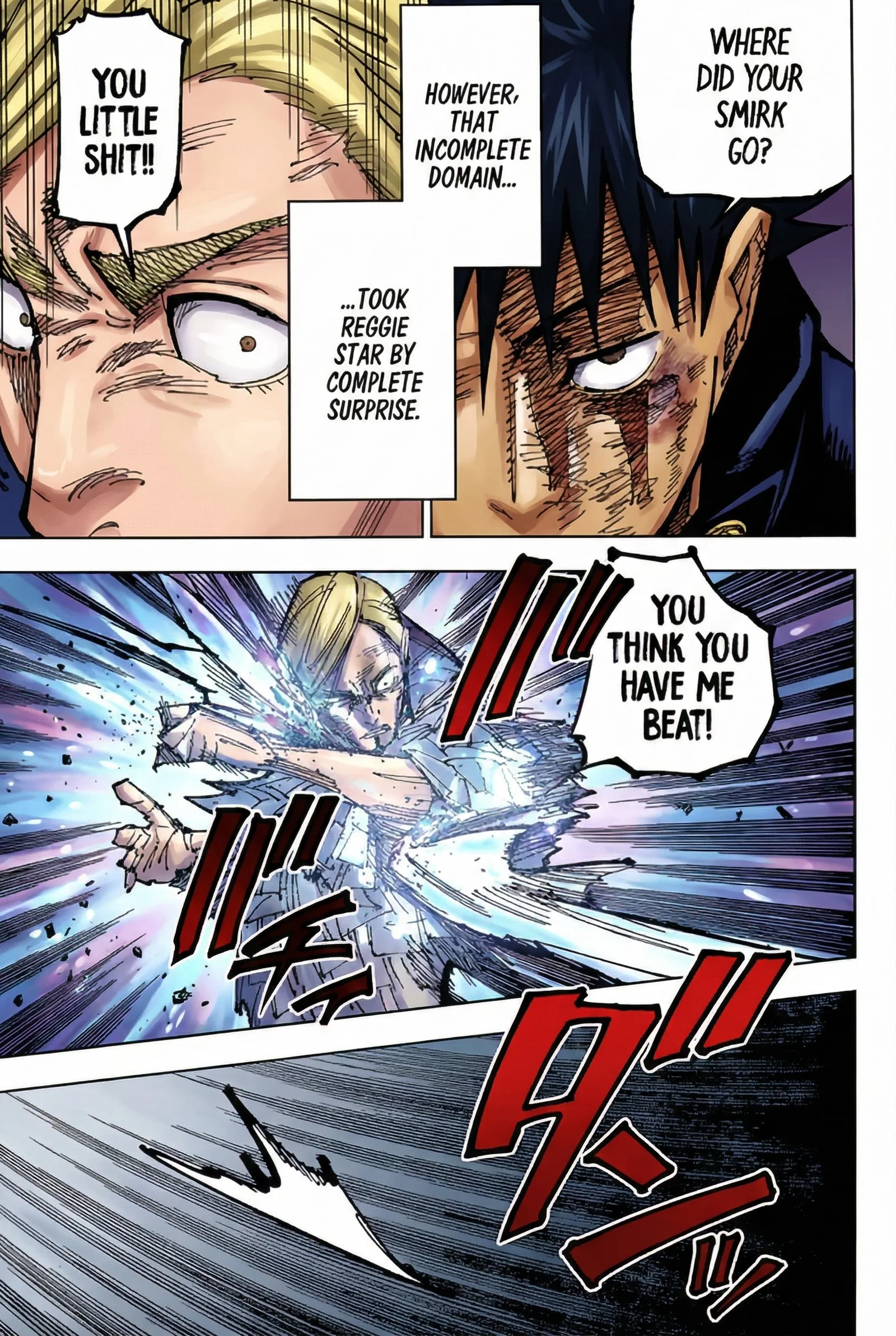 Jujutsu Kaisen Colored Manga JJK — Chapter 171 — Page 7