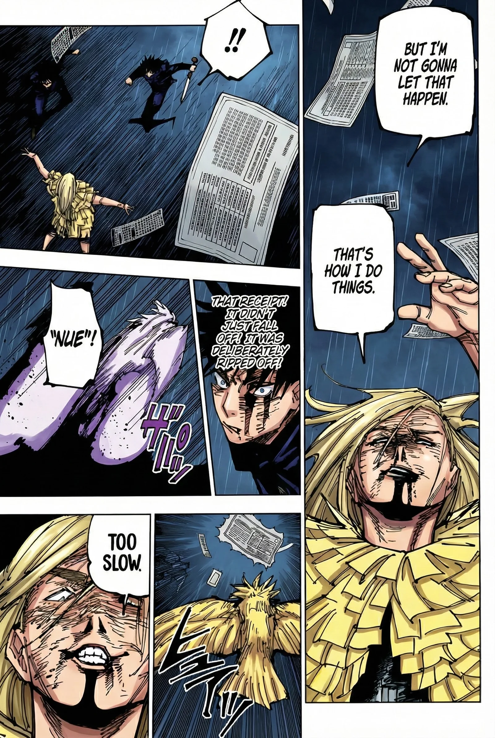 Jujutsu Kaisen Colored Manga JJK — Chapter 171 — Page 13