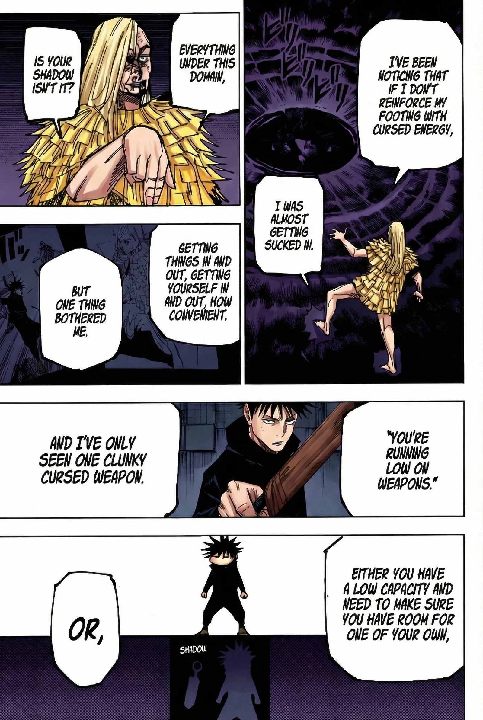 Jujutsu Kaisen Colored Manga JJK — Chapter 171 — Page 15