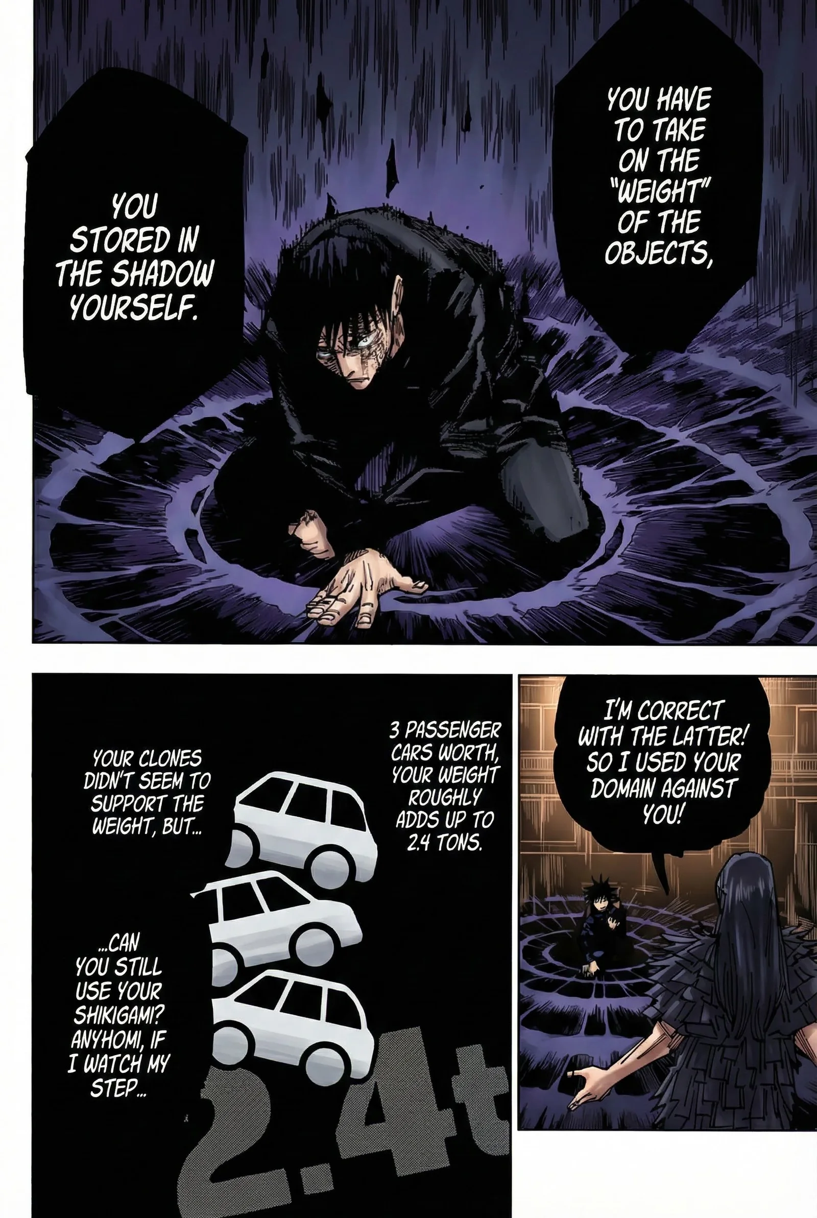 Jujutsu Kaisen Colored Manga JJK — Chapter 171 — Page 16