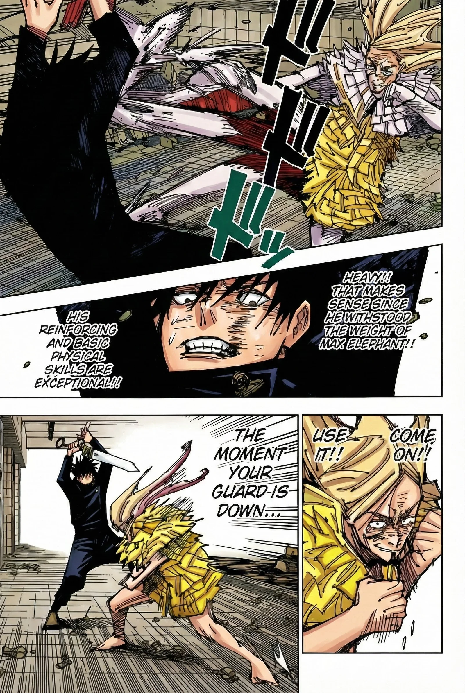Jujutsu Kaisen Colored Manga JJK β Chapter 172 β Page 13