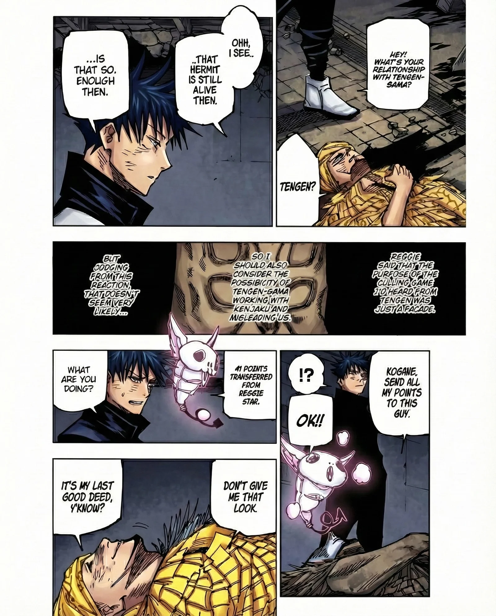 Jujutsu Kaisen Colored Manga JJK — Chapter 173 — Page 2
