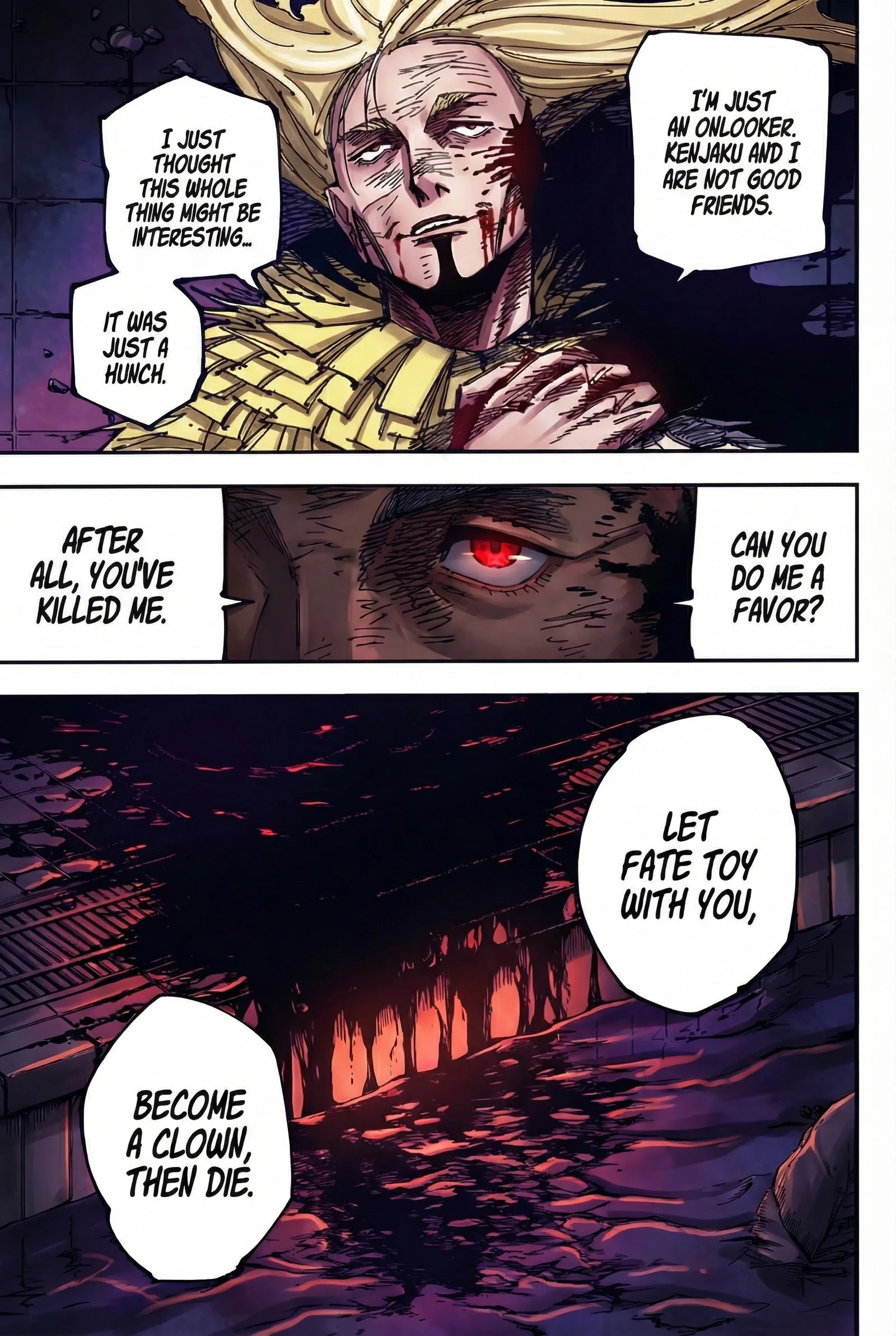 Jujutsu Kaisen Colored Manga JJK — Chapter 173 — Page 3