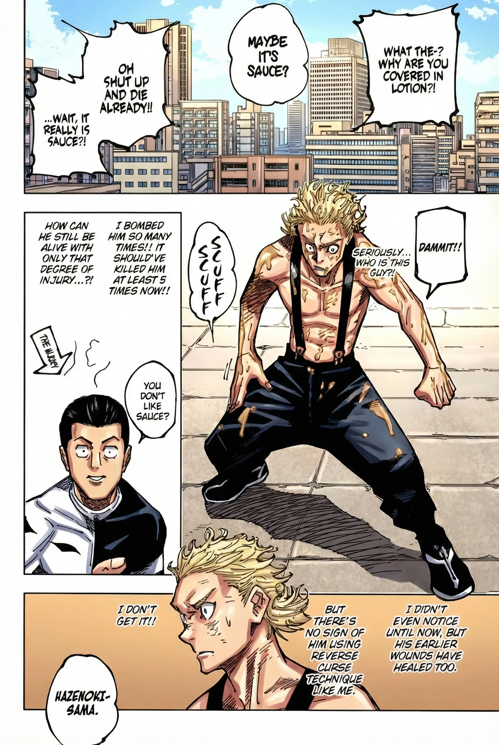 Jujutsu Kaisen Colored Manga JJK — Chapter 173 — Page 6