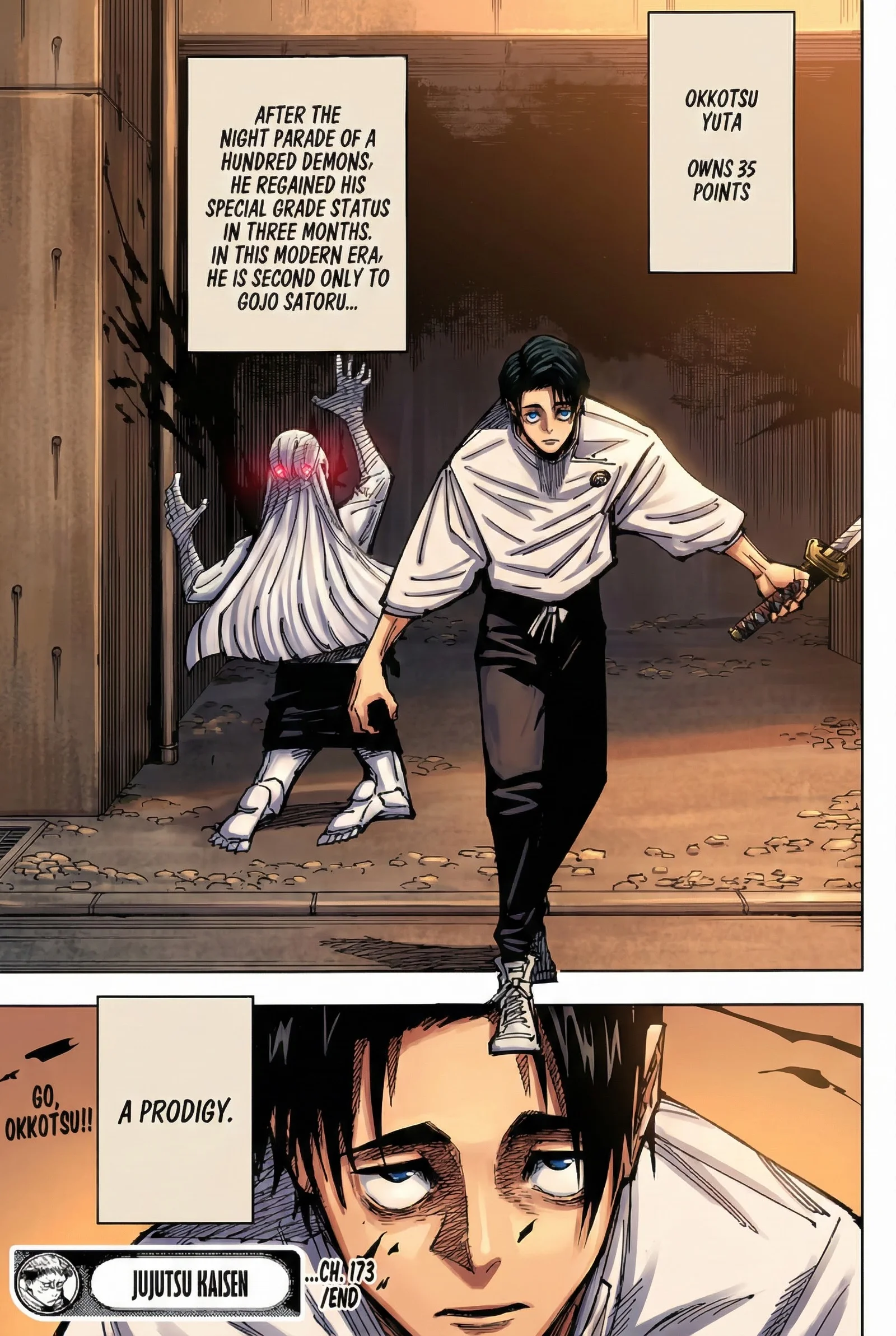 Jujutsu Kaisen Colored Manga JJK — Chapter 173 — Page 18
