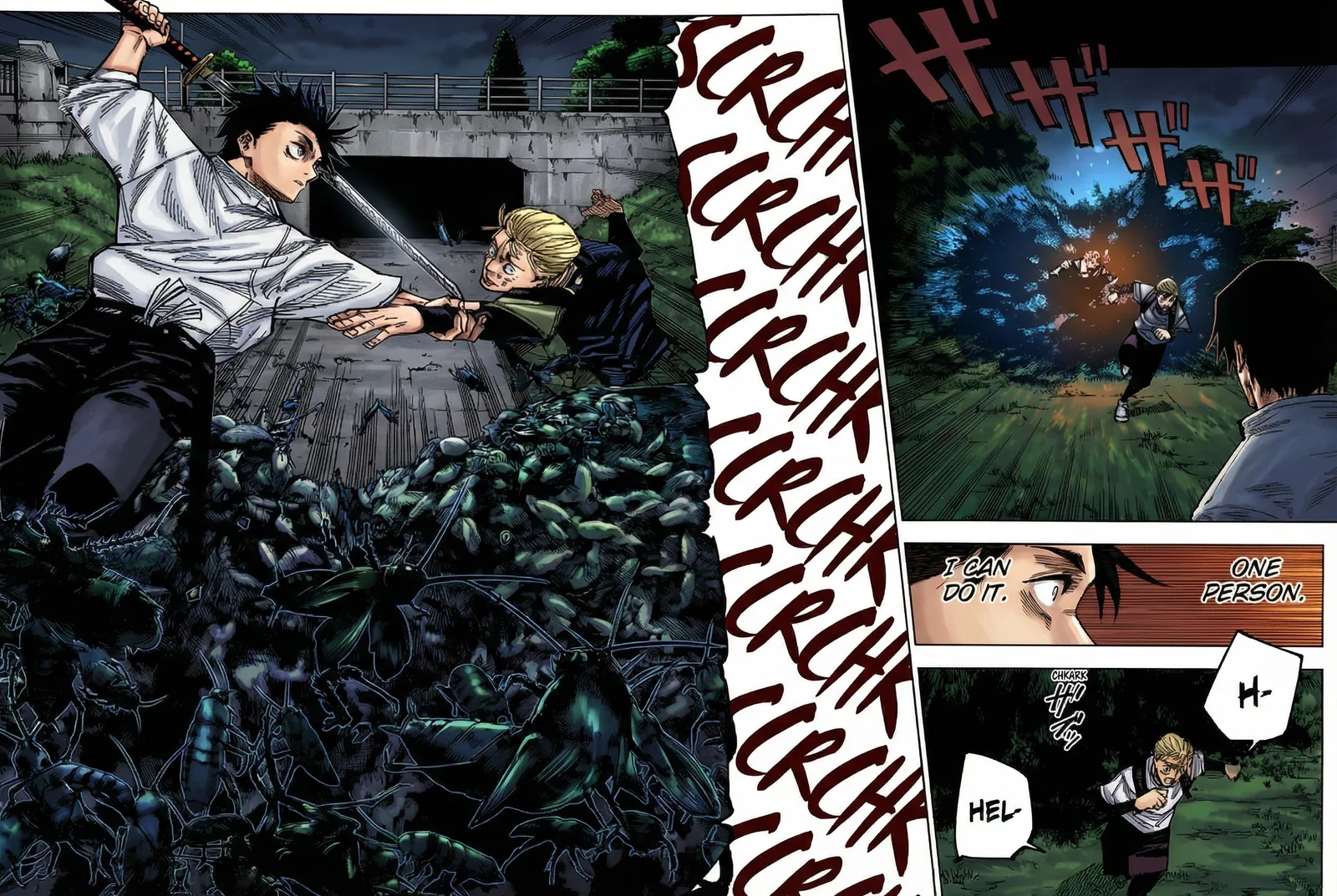 Jujutsu Kaisen Colored Manga JJK — Chapter 174 — Page 6