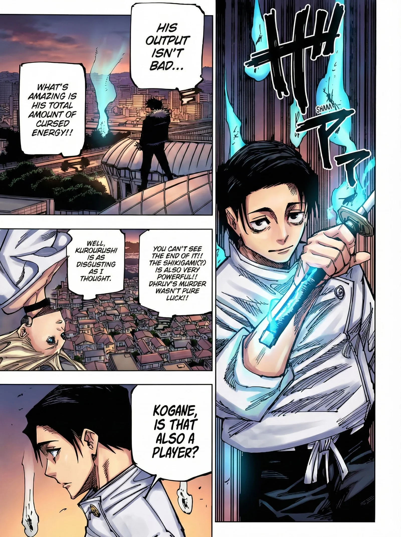 Jujutsu Kaisen Colored Manga JJK — Chapter 174 — Page 12