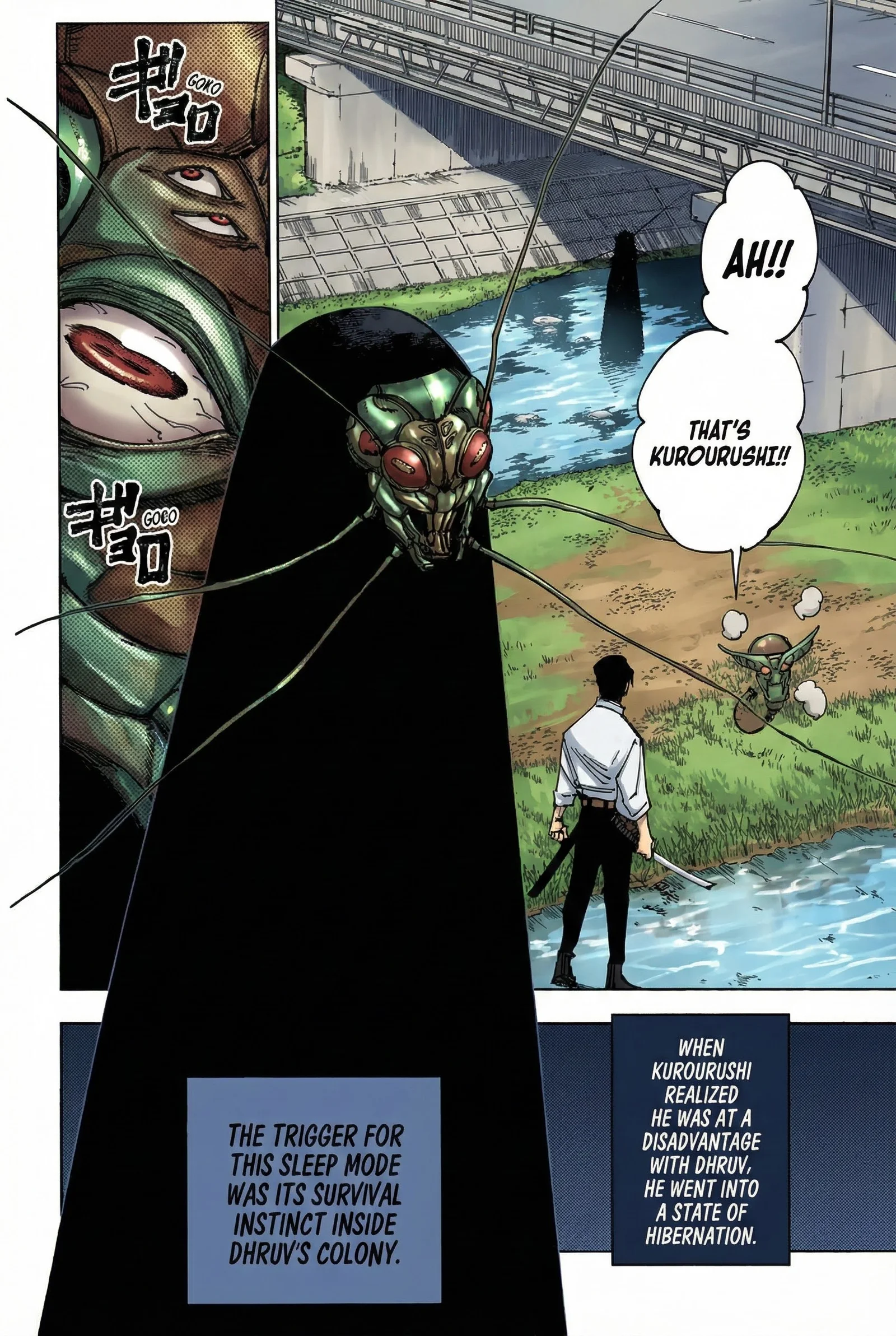 Jujutsu Kaisen Colored Manga JJK — Chapter 174 — Page 13