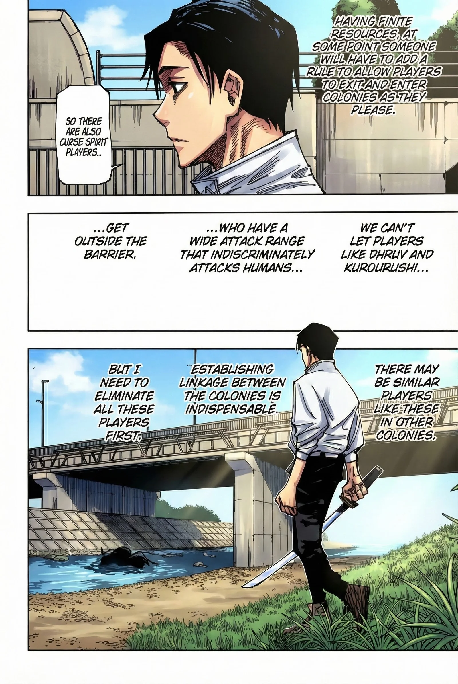 Jujutsu Kaisen Colored Manga JJK — Chapter 174 — Page 15