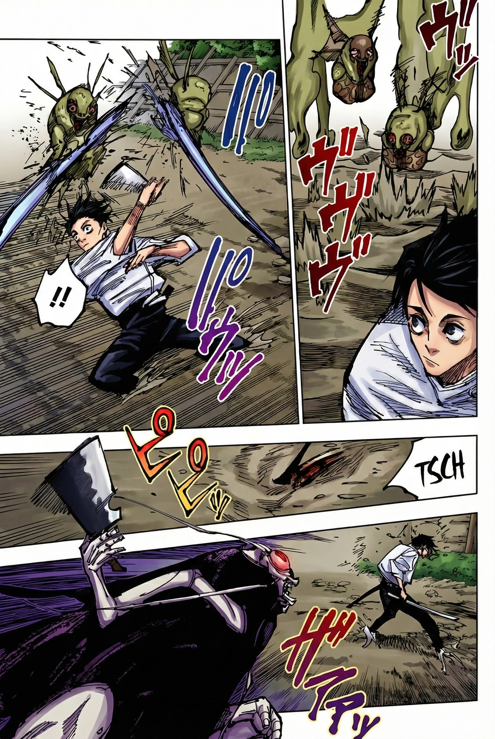Jujutsu Kaisen Colored Manga JJK — Chapter 175 — Page 11