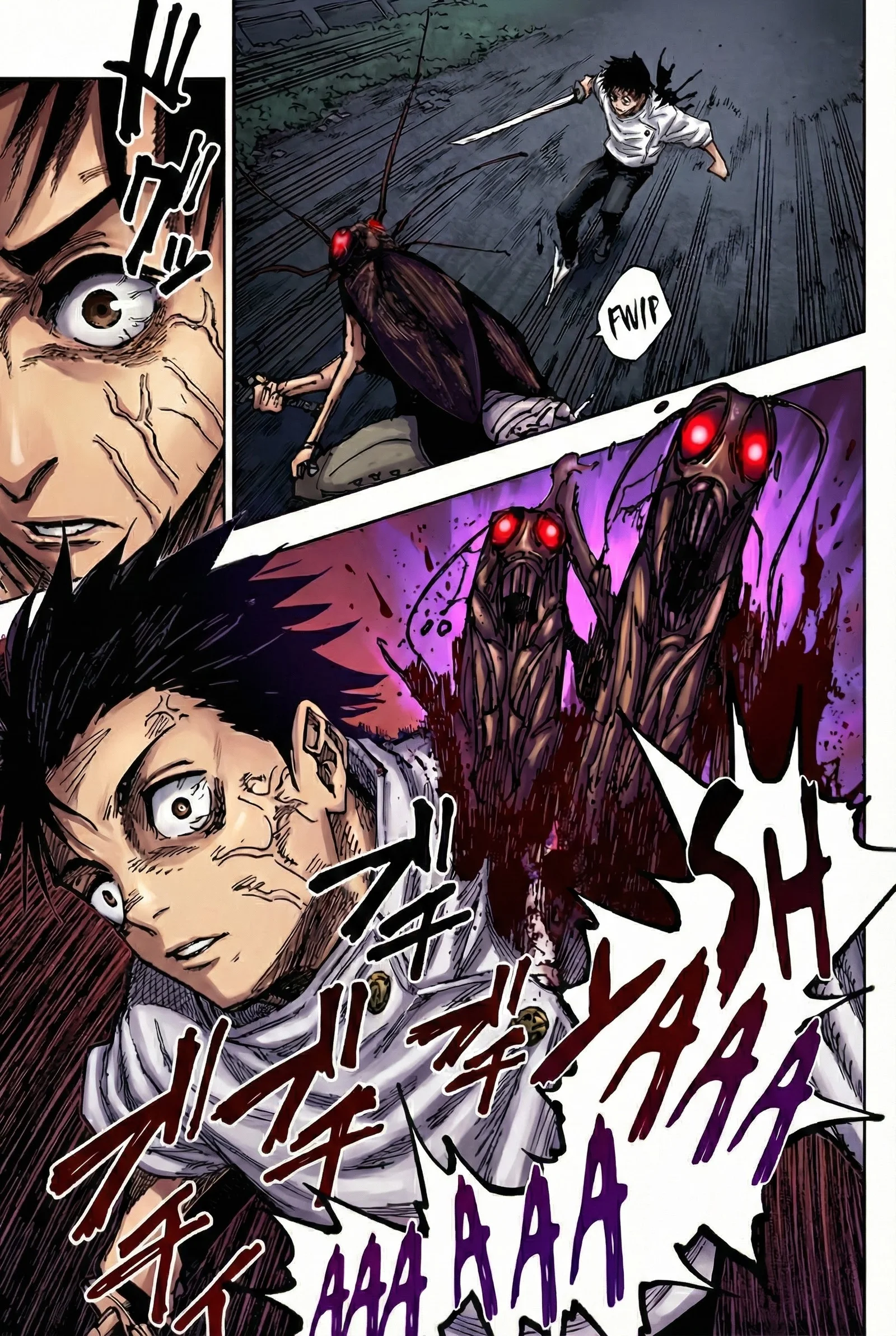 Jujutsu Kaisen Colored Manga JJK — Chapter 175 — Page 13