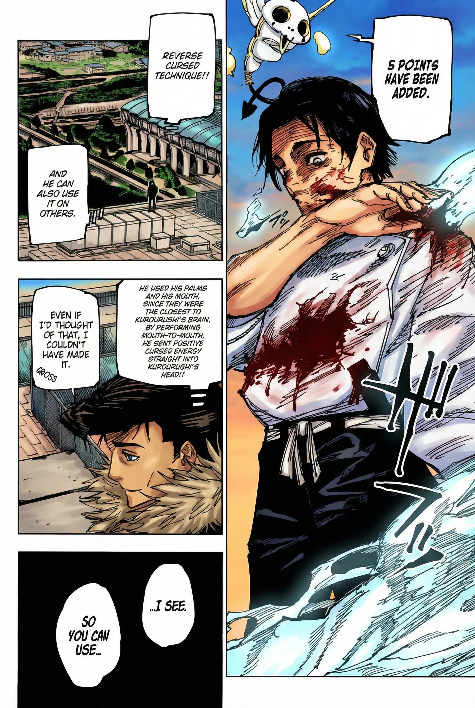 Jujutsu Kaisen Colored Manga JJK — Chapter 175 — Page 18