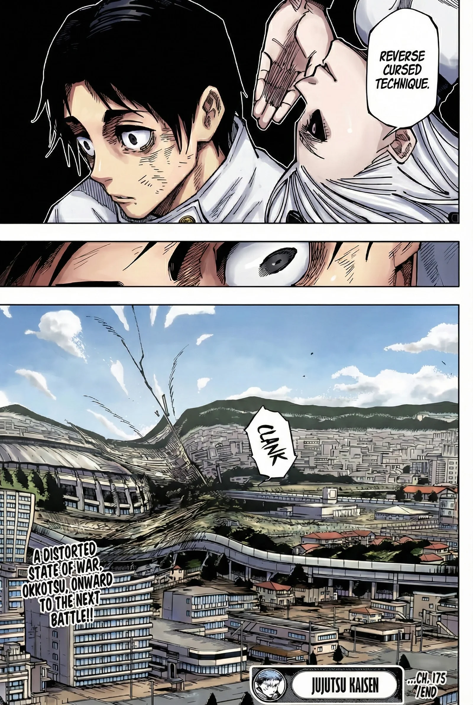 Jujutsu Kaisen Colored Manga JJK — Chapter 175 — Page 19