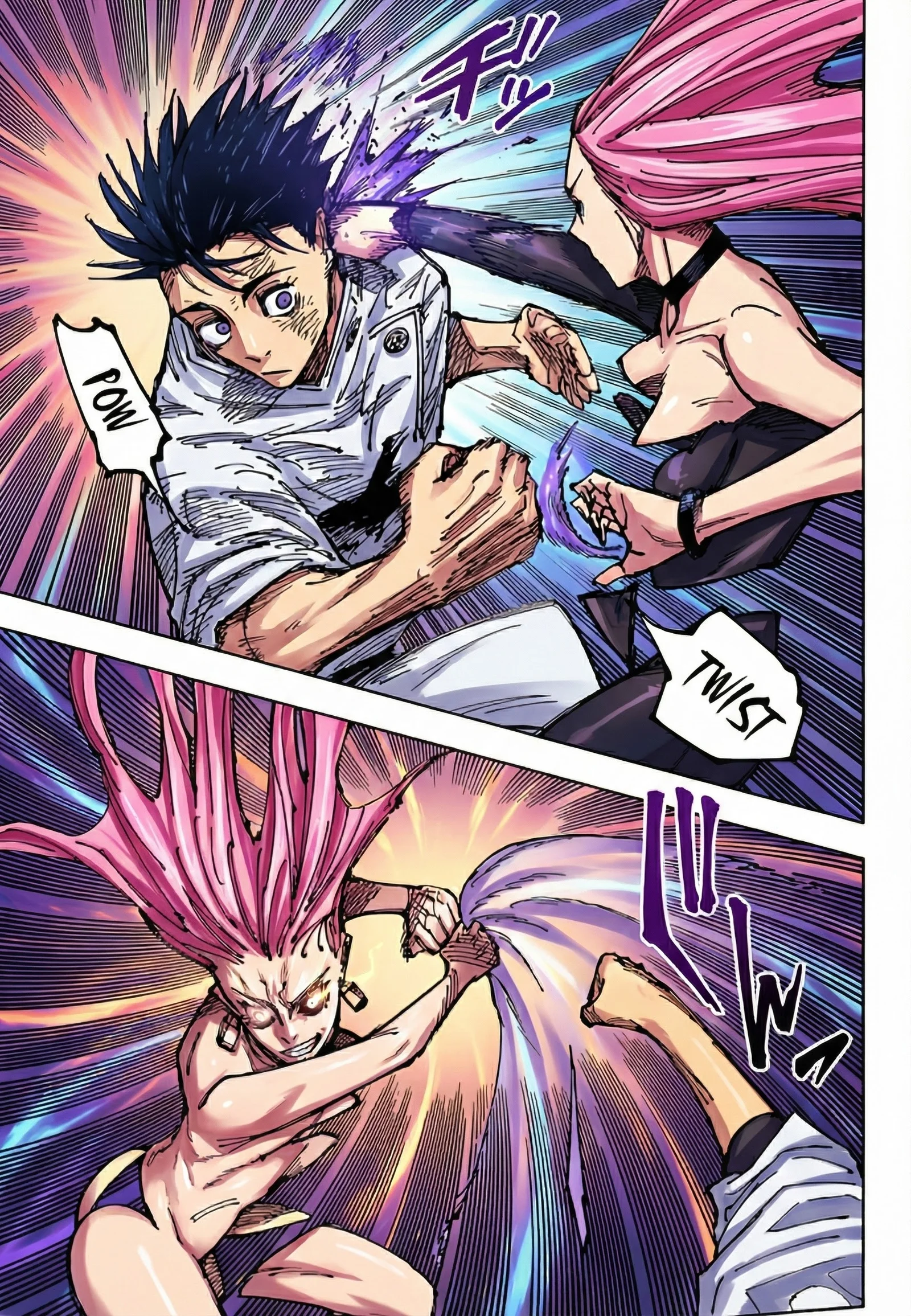Jujutsu Kaisen Colored Manga JJK — Chapter 176 — Page 3