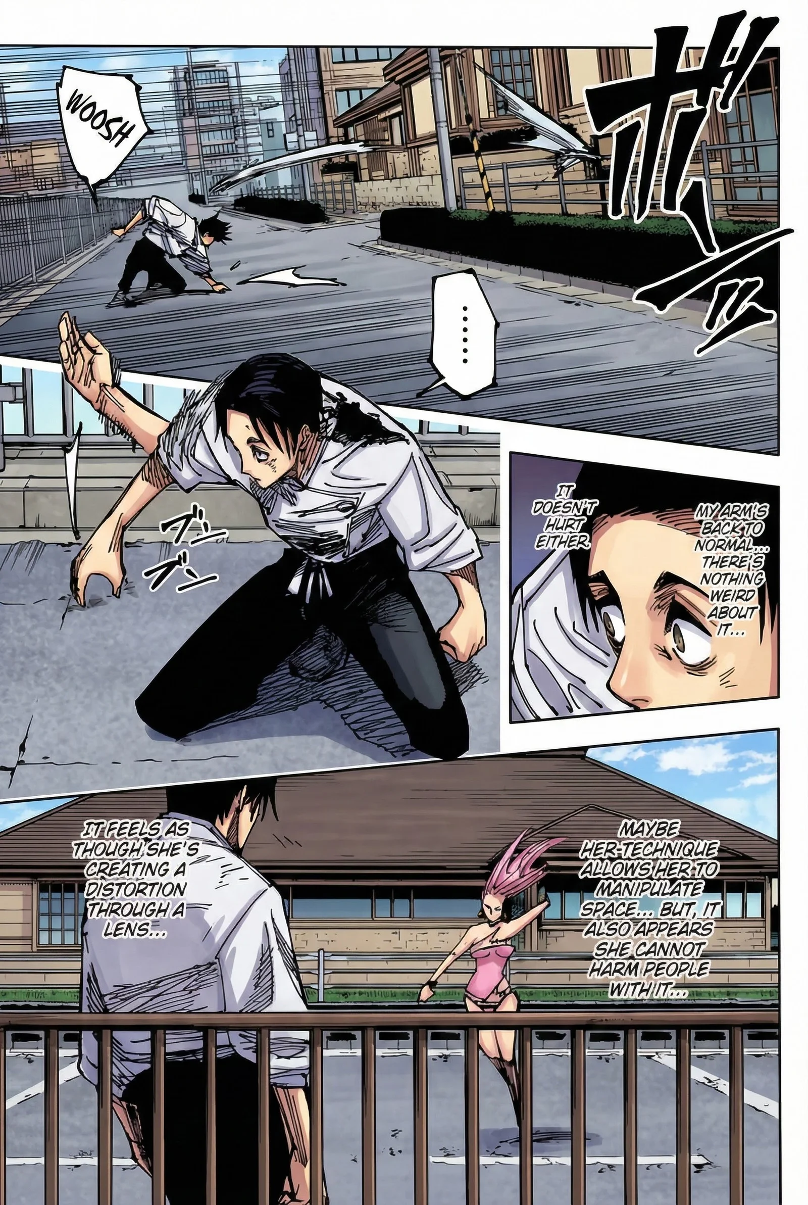 Jujutsu Kaisen Colored Manga JJK — Chapter 176 — Page 5